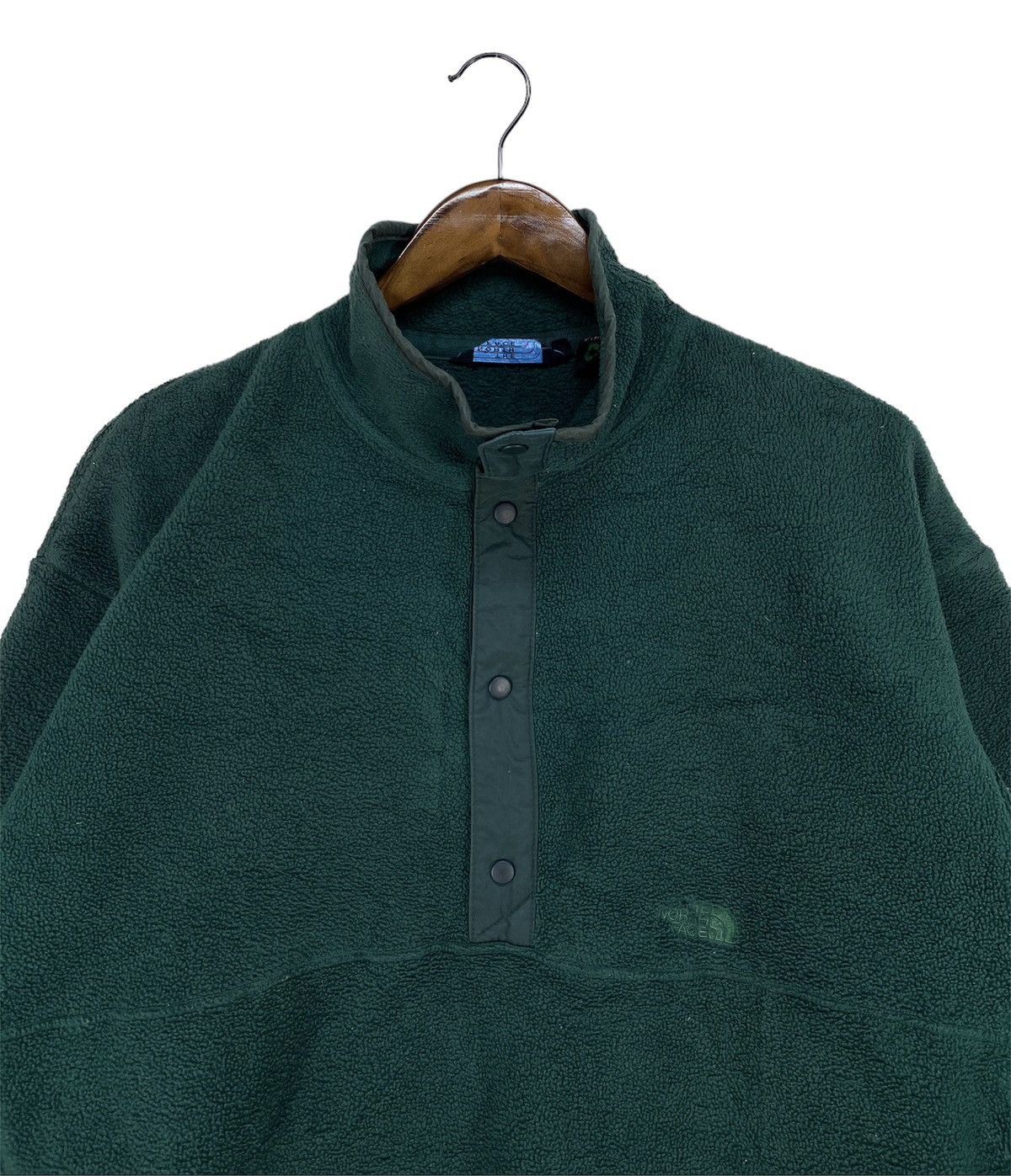 The North Face Vtg The North Face Snap Button Fleece Size US L / EU 52-54 / 3 - 2 Thumbnail