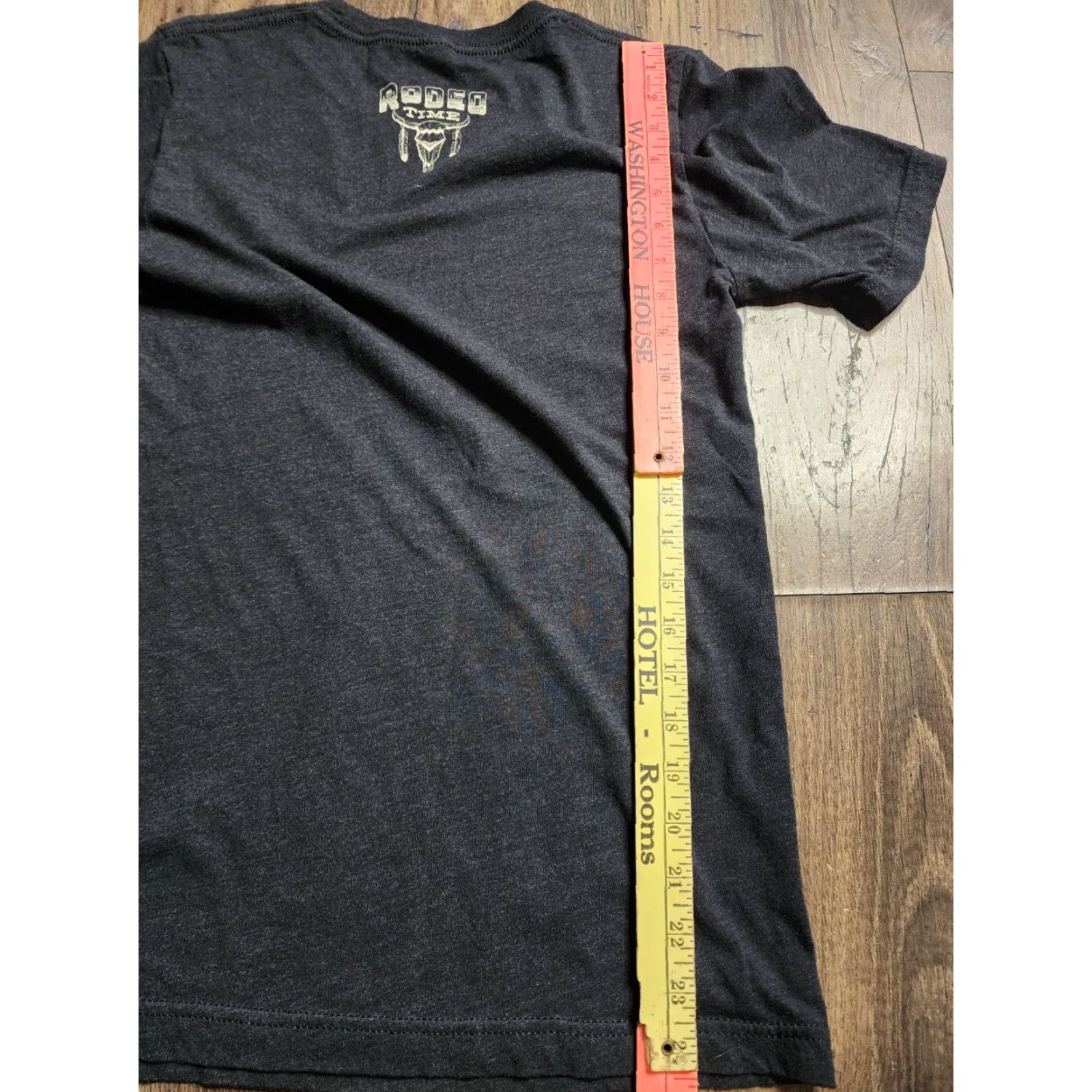 Champion WOMEN'S Rodeo J. B. Mauney Cowboy T-Shirt S Gray Sports Basic Crew Neck Short Sleeve Size S / US 4 / IT 40 - 2 Thumbnail