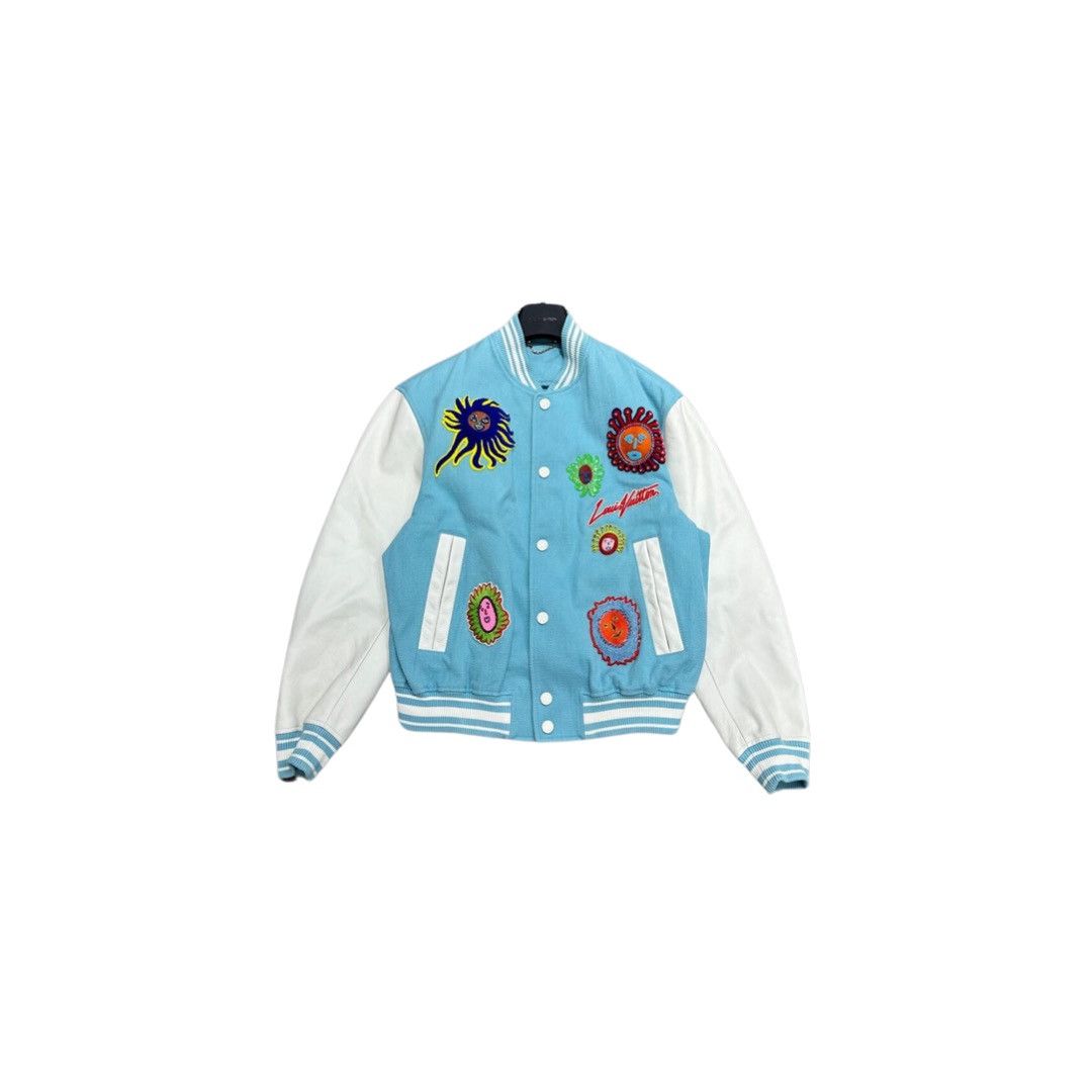 Louis Vuitton Louis Vuitton LV x YK Embroidered Faces Varsity 