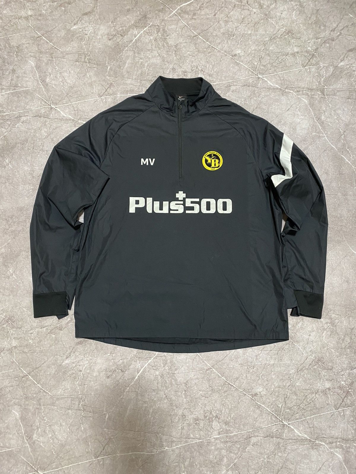 Nike × Vintage Nike Shield BSC Young Boys Soccer Football Jacket 1/3 Zip Size US L / EU 52-54 / 3 - 2 Thumbnail