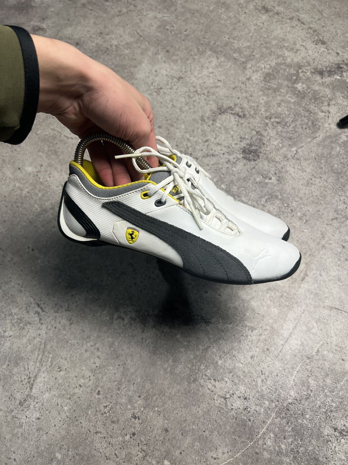 Ferrari Vintage Puma Speedcat Ferrari Racing Suede Y2K Sneakers Size US 5.5 / EU 38 - 5 Thumbnail