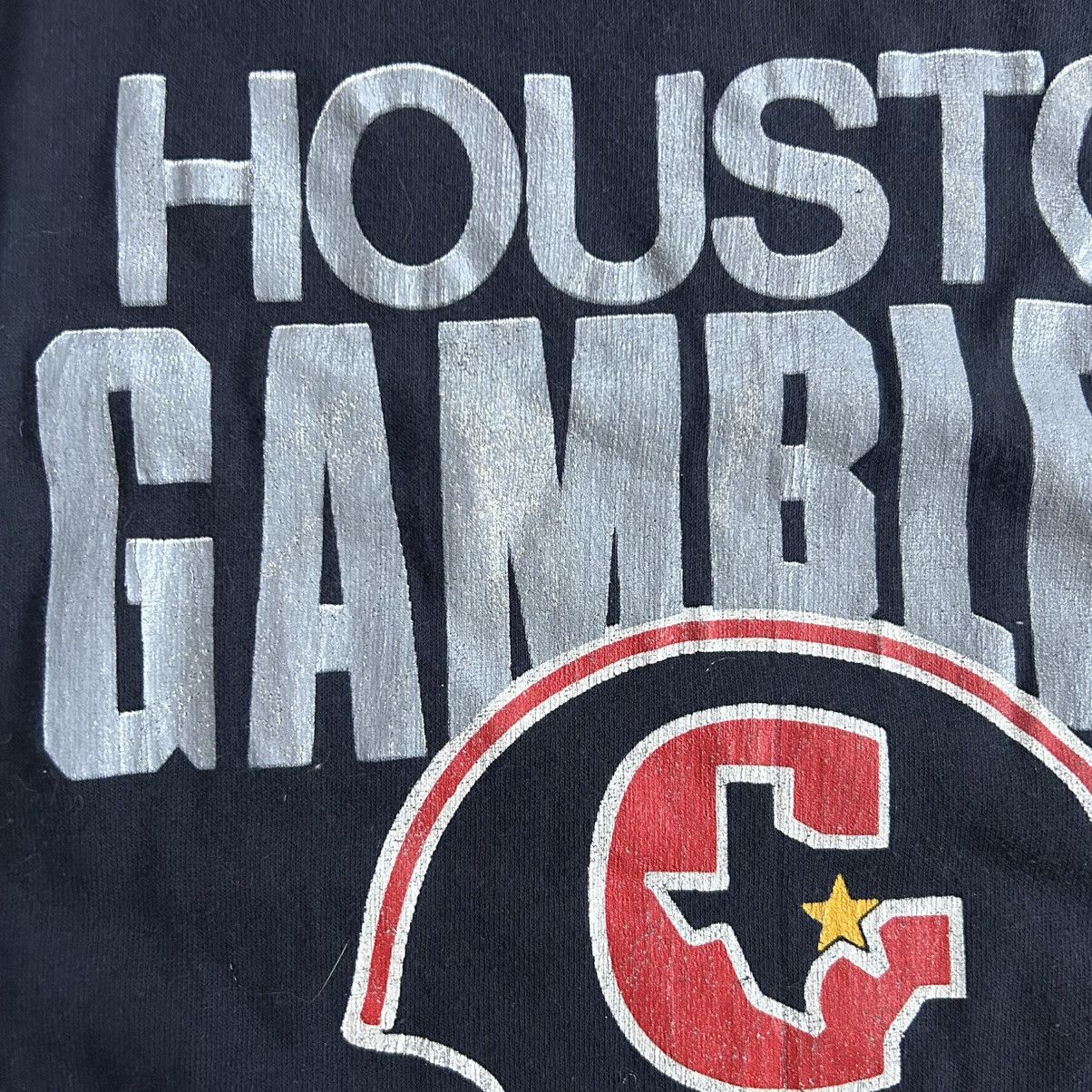 Keds 1983 USFL HEAVYWEiGHT HOUSTON GAMBLERS KEDSCO SiNGLE STiTCH Size US M / EU 48-50 / 2 - 5 Thumbnail