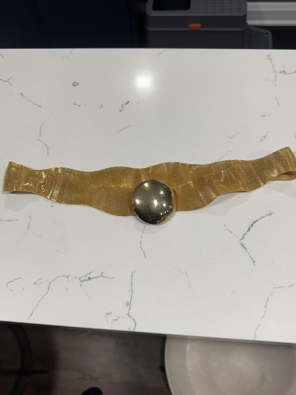 Christian Dior Monsieur Vintage Christian Dior gold-tone mesh belt Size ONE SIZE - 2 Thumbnail