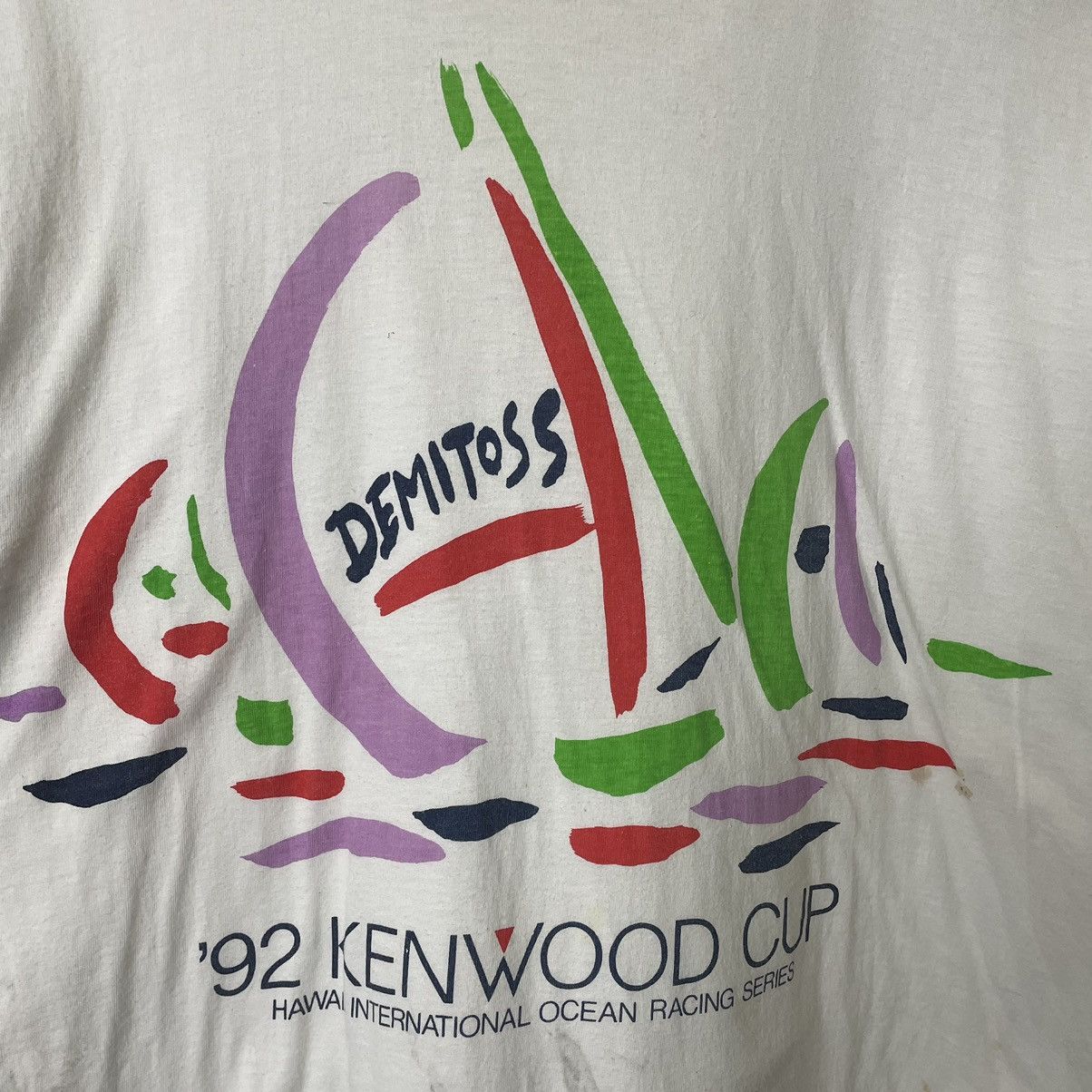 Vintage 1992 HAWAII INTERNATIONAL OCEAN RACING SERIES T SHIRT Size US L / EU 52-54 / 3 - 2 Thumbnail