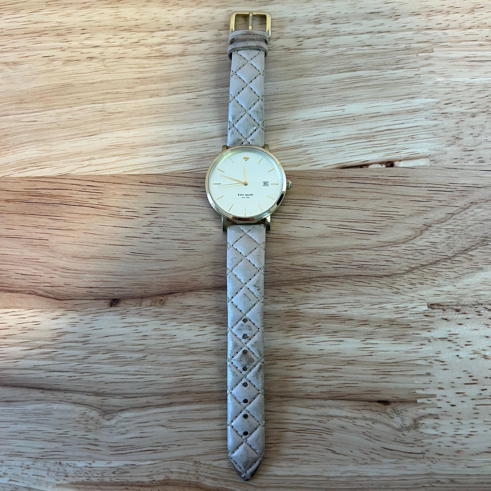 Kate Spade Kate Spade Metro Grand 1YRU0844 Quartz Watch – Gold Tone Size ONE SIZE - 3 Thumbnail