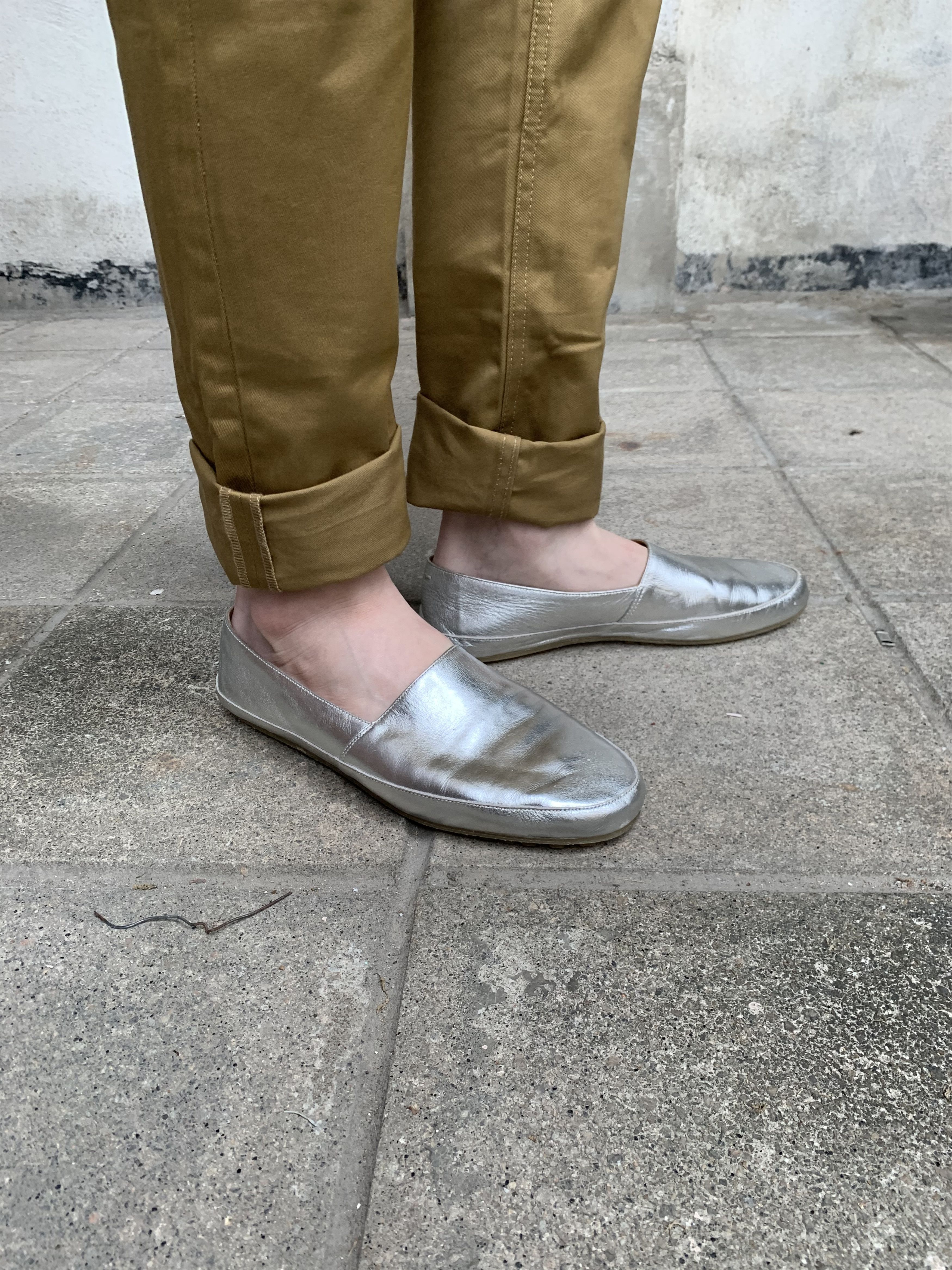 Maison Margiela Maison Margiela Line 22 Silver Loafer Size US 10 / EU 43 - 2 Thumbnail