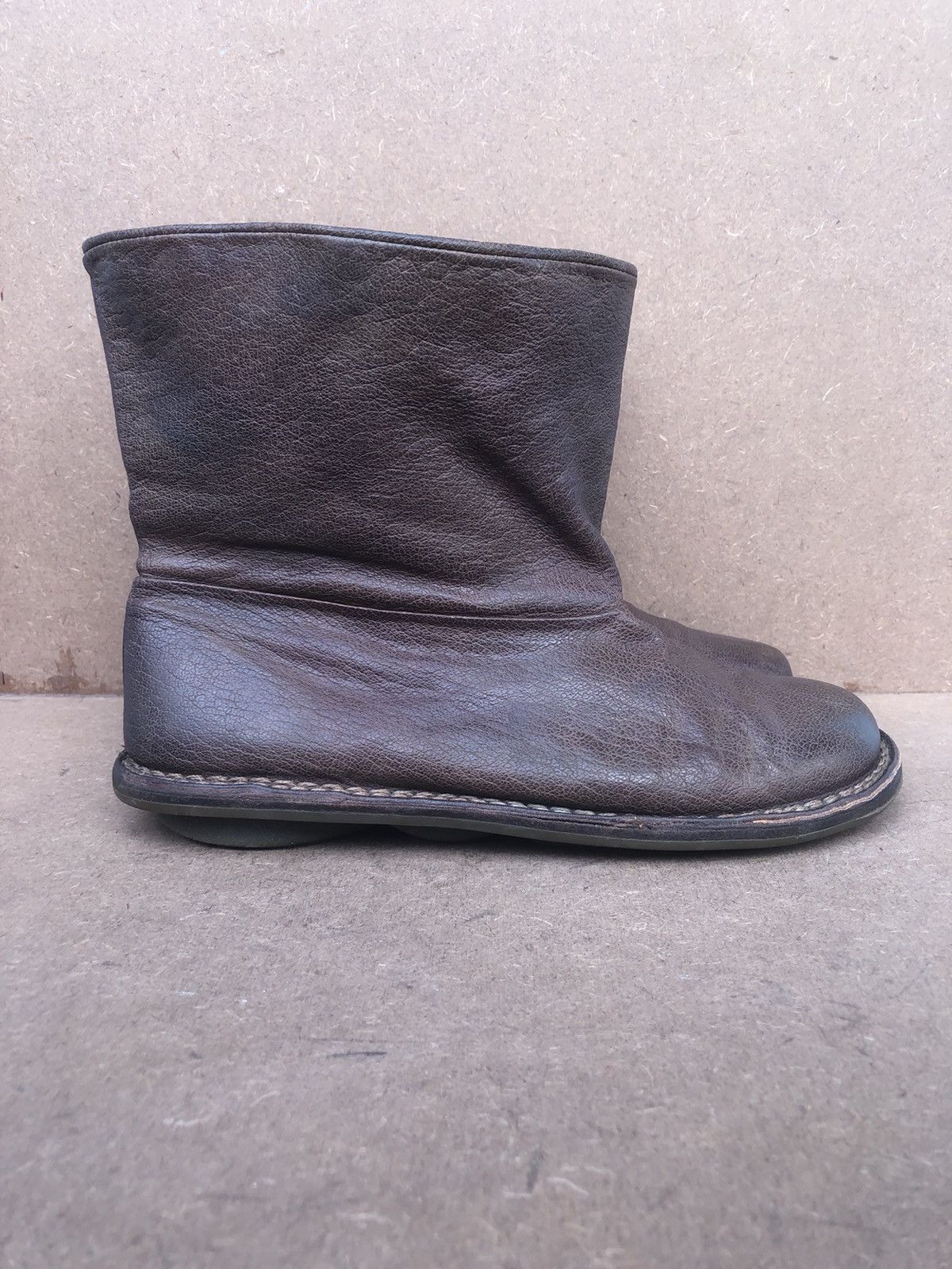 Trippen Trippen Brown Leather Women’s Boots Size 40 Size US 9 / IT 39 - 3 Thumbnail
