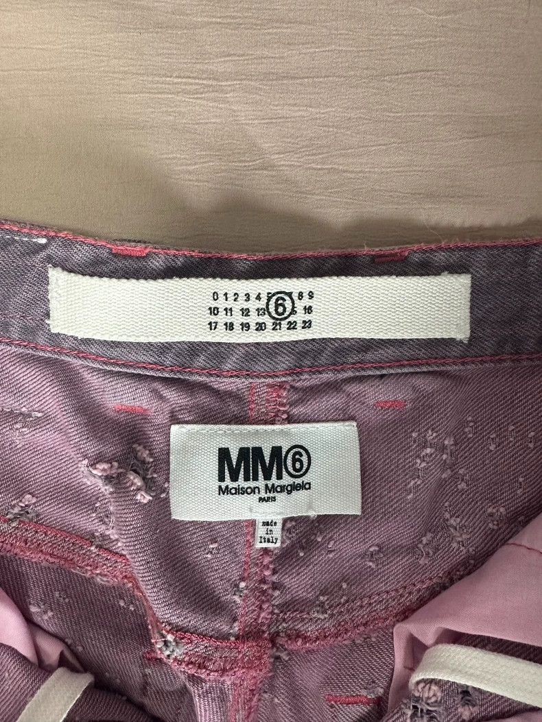 Maison Margiela Maison Margiela 23ss show purple erosion destroy jeans 2502 Size US 27 - 3 Thumbnail
