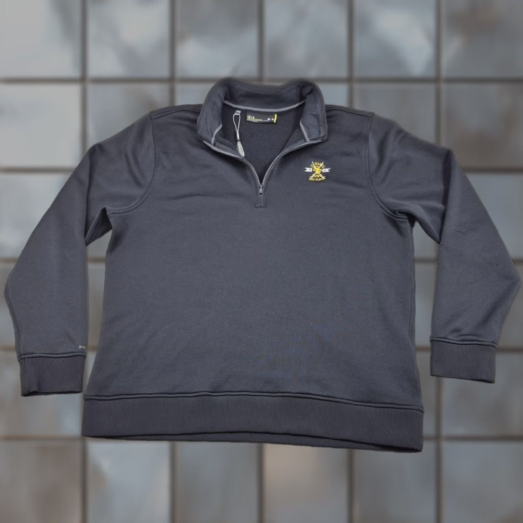 Under Armour Under Armour ColdGear Storm Pullover Mens Large Black 1/4 Zip Golf Fleece Top Size US L / EU 52-54 / 3 - 1 Thumbnail