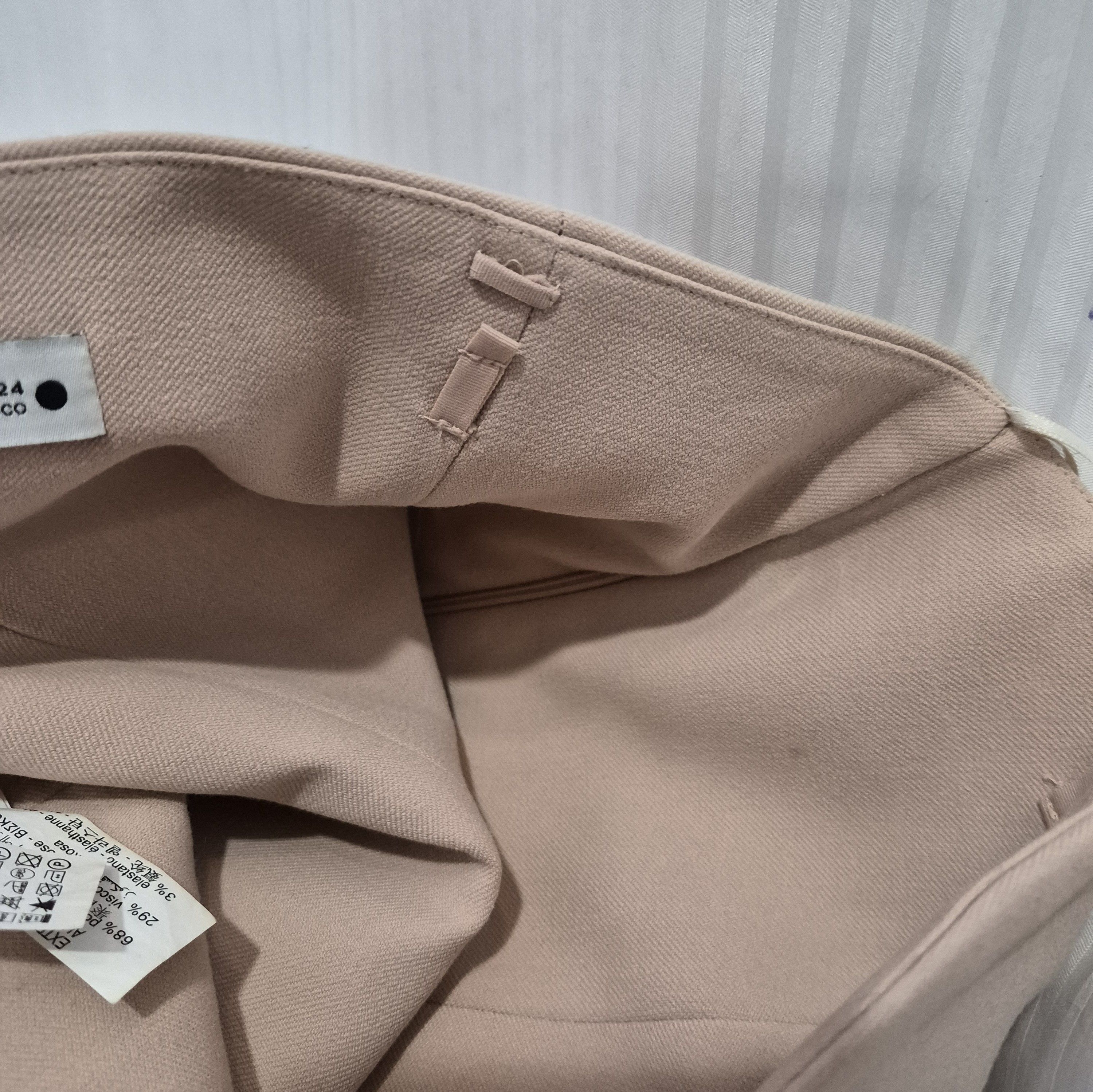 Zara Zara XS Dusty Pink Strapless Bustier Top Size XS / US 0-2 / IT 36-38 - 4 Thumbnail