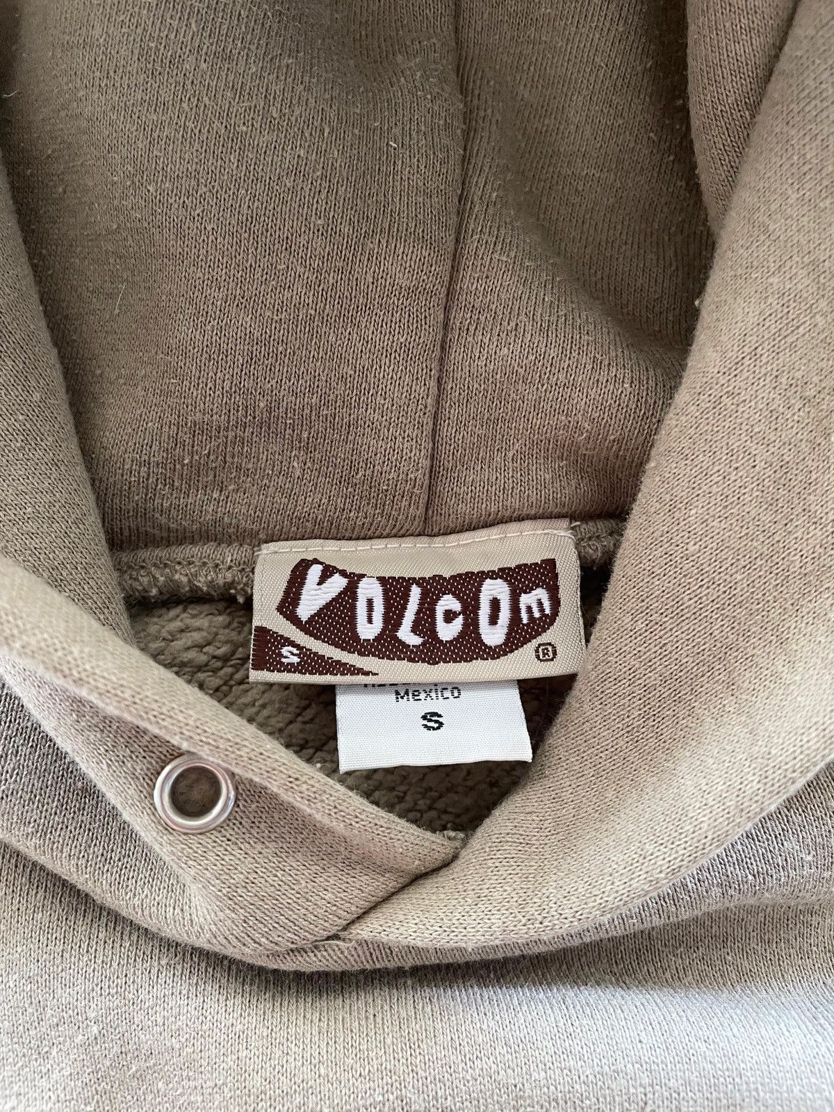 Vintage × Volcom vintage hoodie volcom beige Size US S / EU 44-46 / 1 - 2 Thumbnail