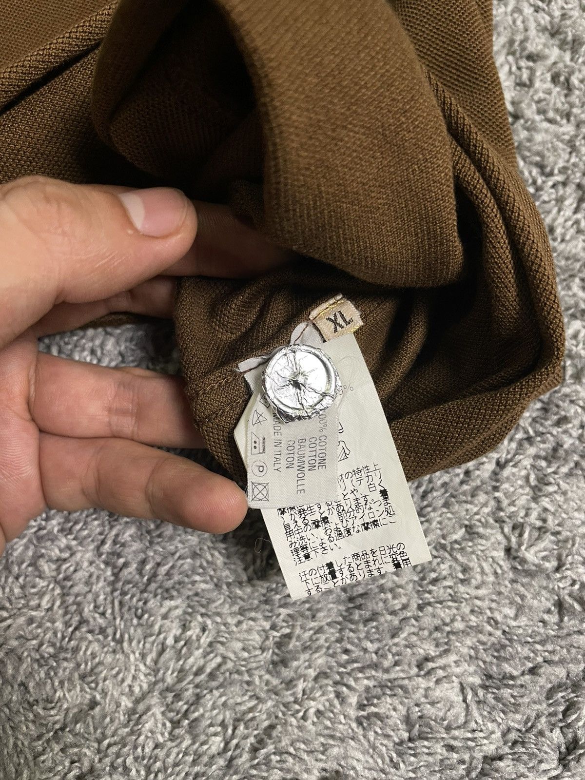 Hermes Hermes Cotone Collar Shirt Size US L / EU 52-54 / 3 - 7 Thumbnail