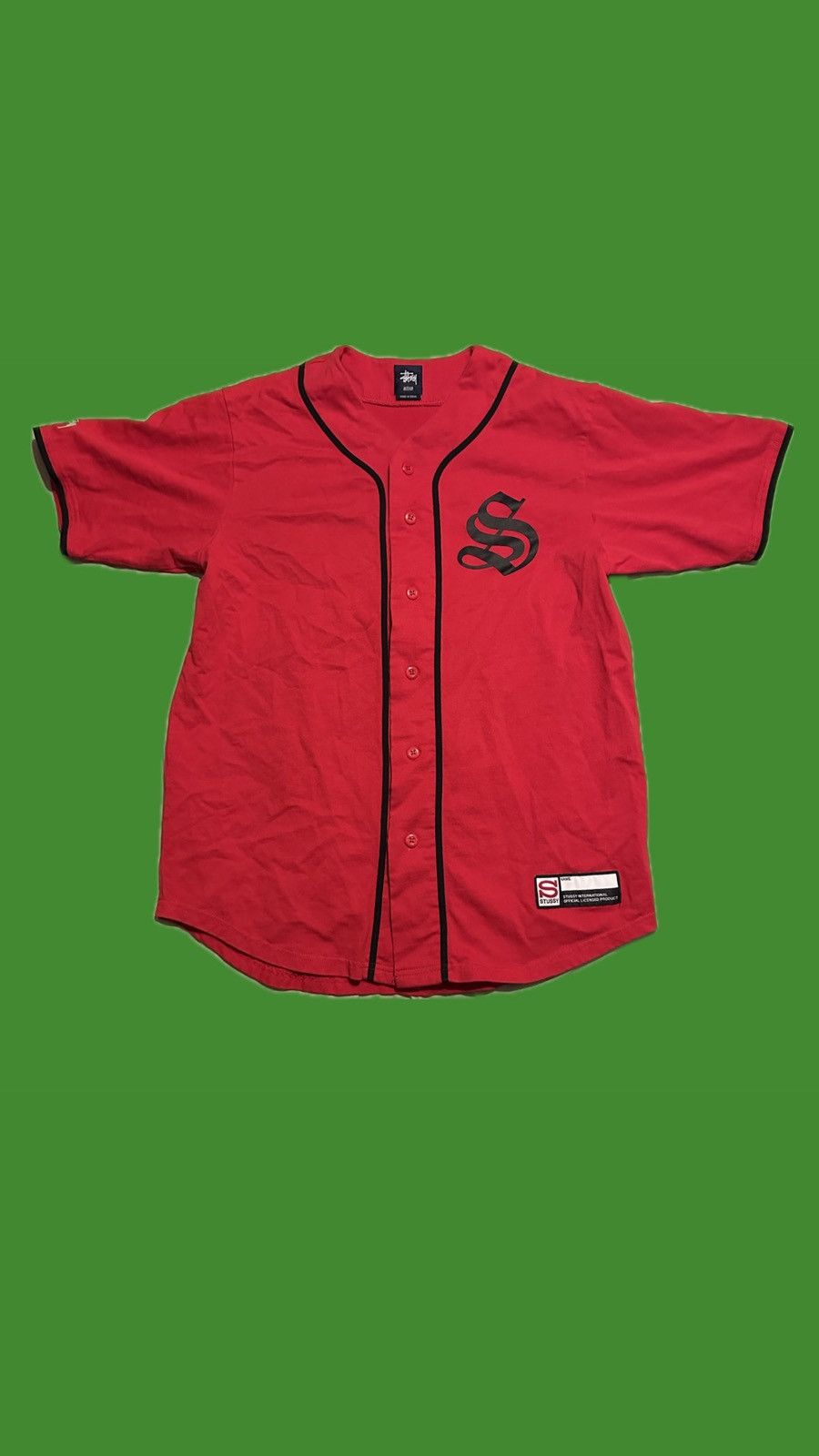 Stussy stüssy baseball shirt Size US M / EU 48-50 / 2 - 1 Thumbnail