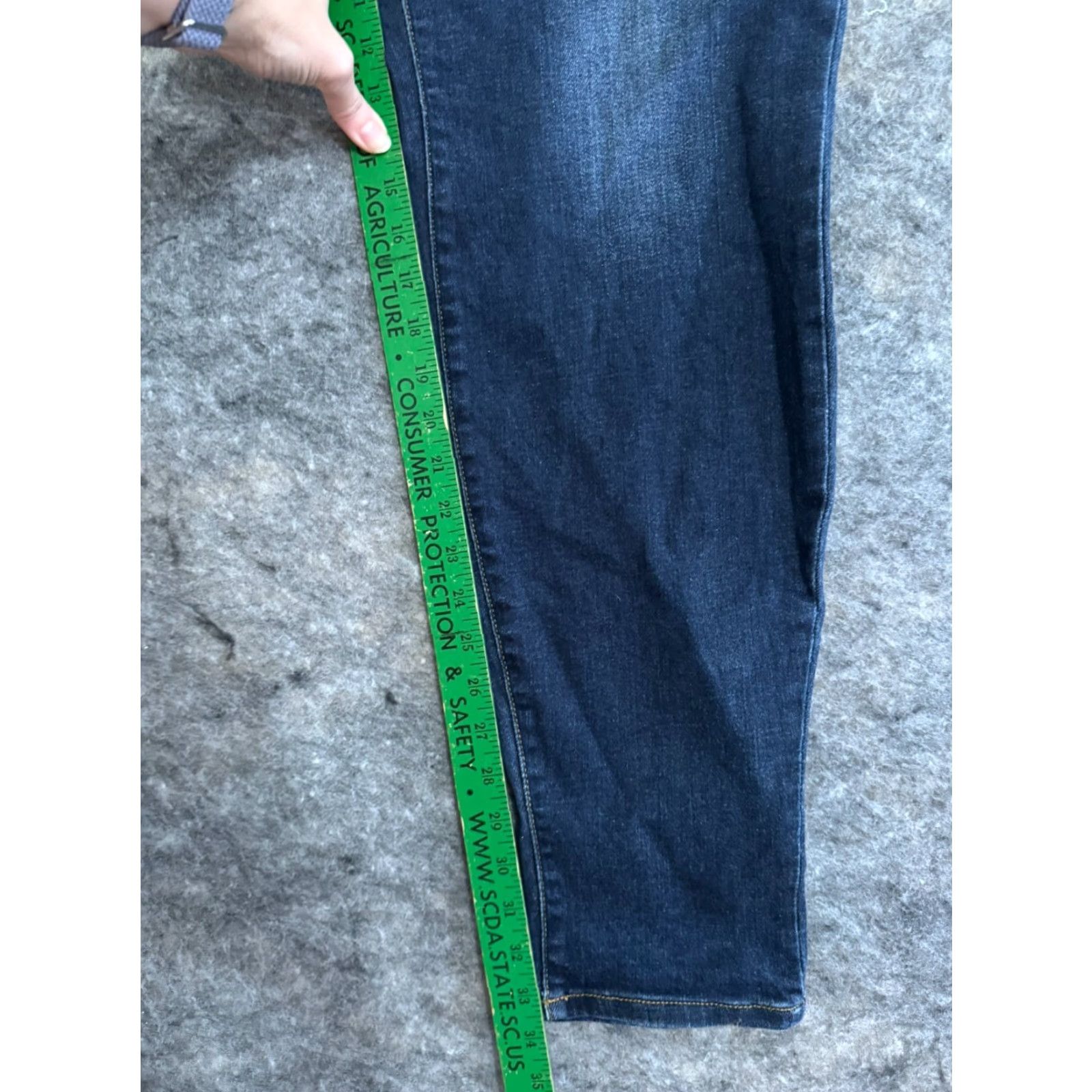 Vintage Judy Blue Jeans Woman 24W High Rise Skinny Straight 5-Pocket Denim Blue Size 24W Plus Woman Size 42" / US 20 - 5 Thumbnail