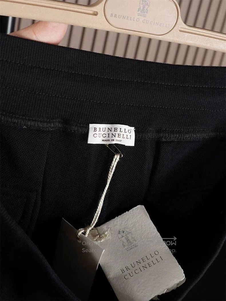 Brunello Cucinelli Brunello Cucinelli Men's Black Sweatpants. Size US 34 / EU 50 - 4 Thumbnail
