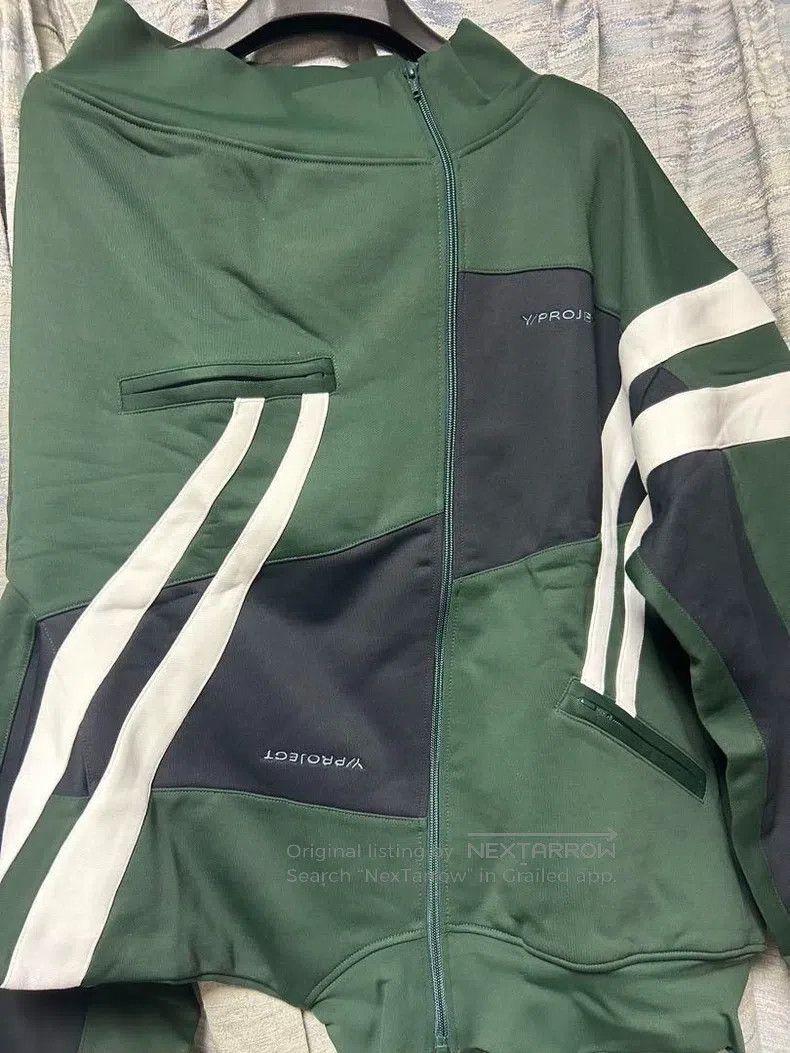 Y/Project Y/PROJECT Size S Staggered splicing jacket jacket Size US S / EU 44-46 / 1 - 2 Thumbnail