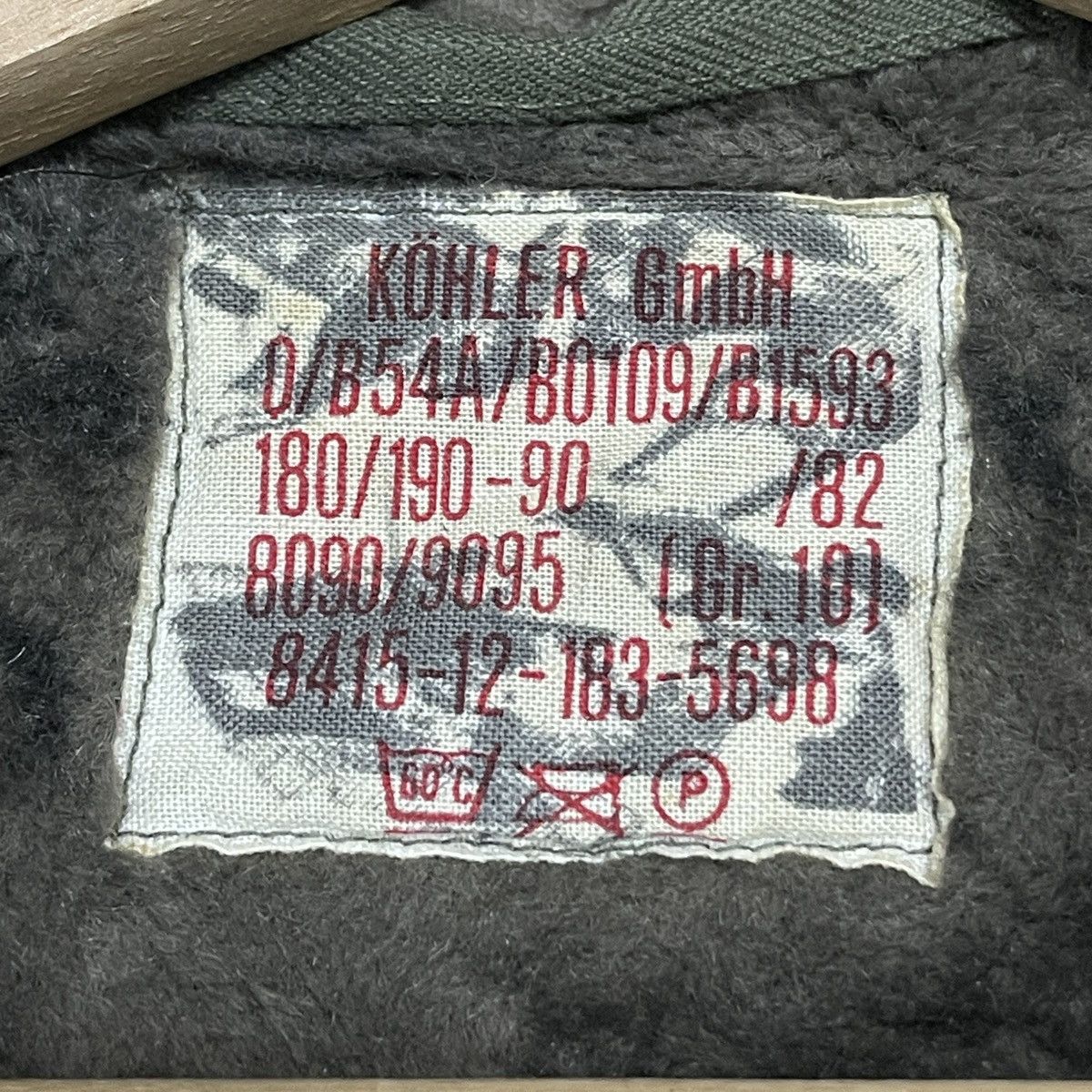 Vintage Vintage 80s German Army Military Issue Field Parka Jacket Size US XL / EU 56 / 4 - 21 Thumbnail