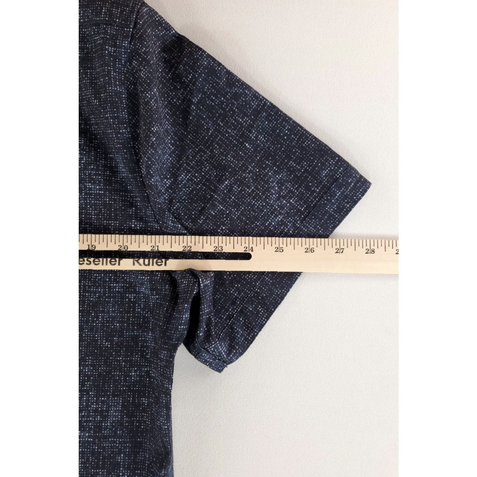 Vintage 7 Diamonds Shirt Short Sleeve Button Up Geometric Black Mens L 4 Way Stretch Size US L / EU 52-54 / 3 - 6 Thumbnail