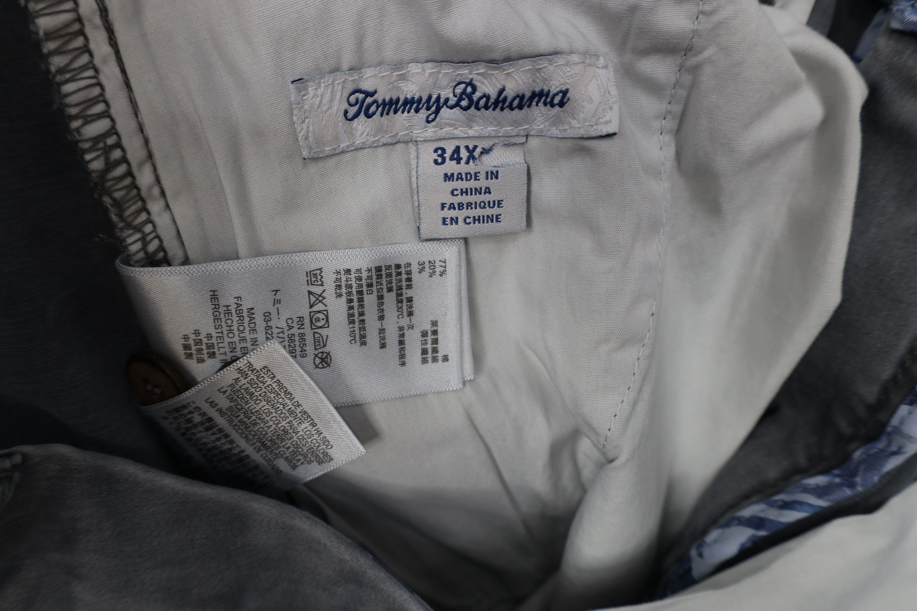 Tommy Bahama Vintage Y2K Tommy Bahama Stonewash Straight Leg Pants Size US 34 / EU 50 - 7 Thumbnail