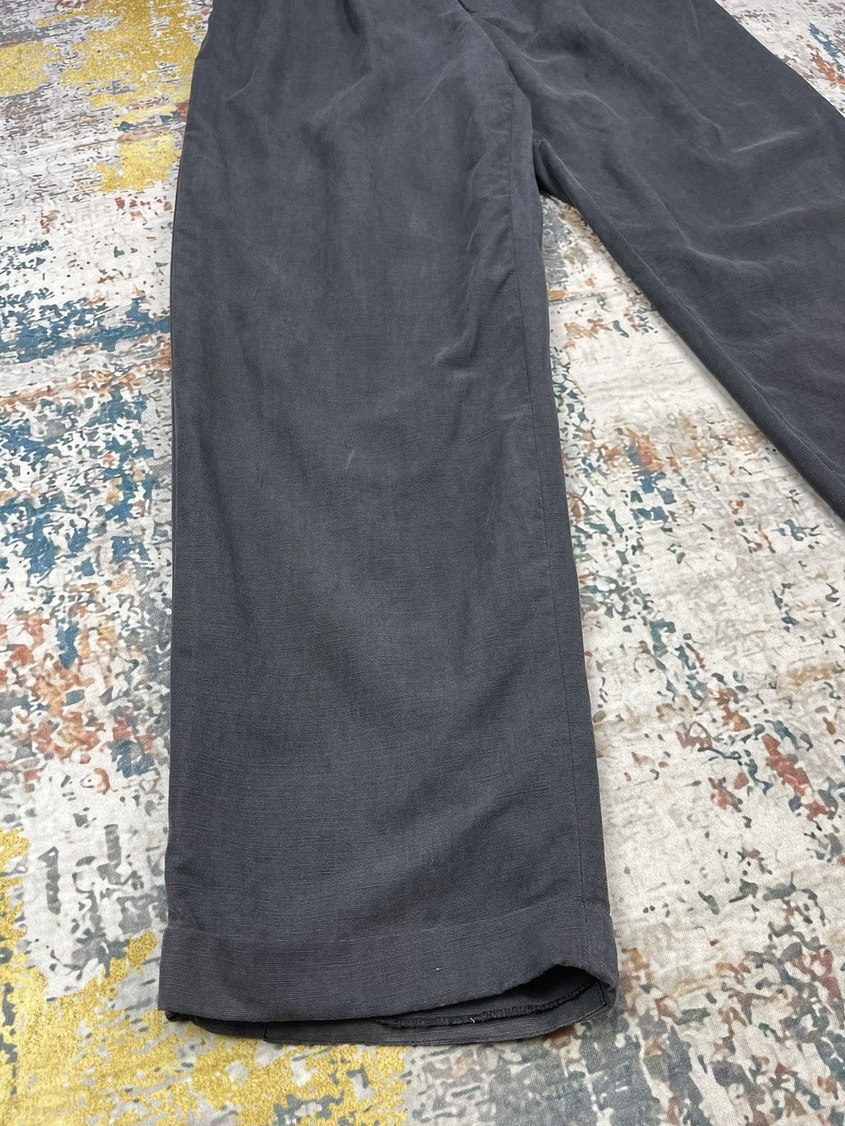 Tete Homme Vintage Tete Homme Katoh Kazutaka Rayon Wide Pants Size US 28 / EU 44 - 2 Thumbnail