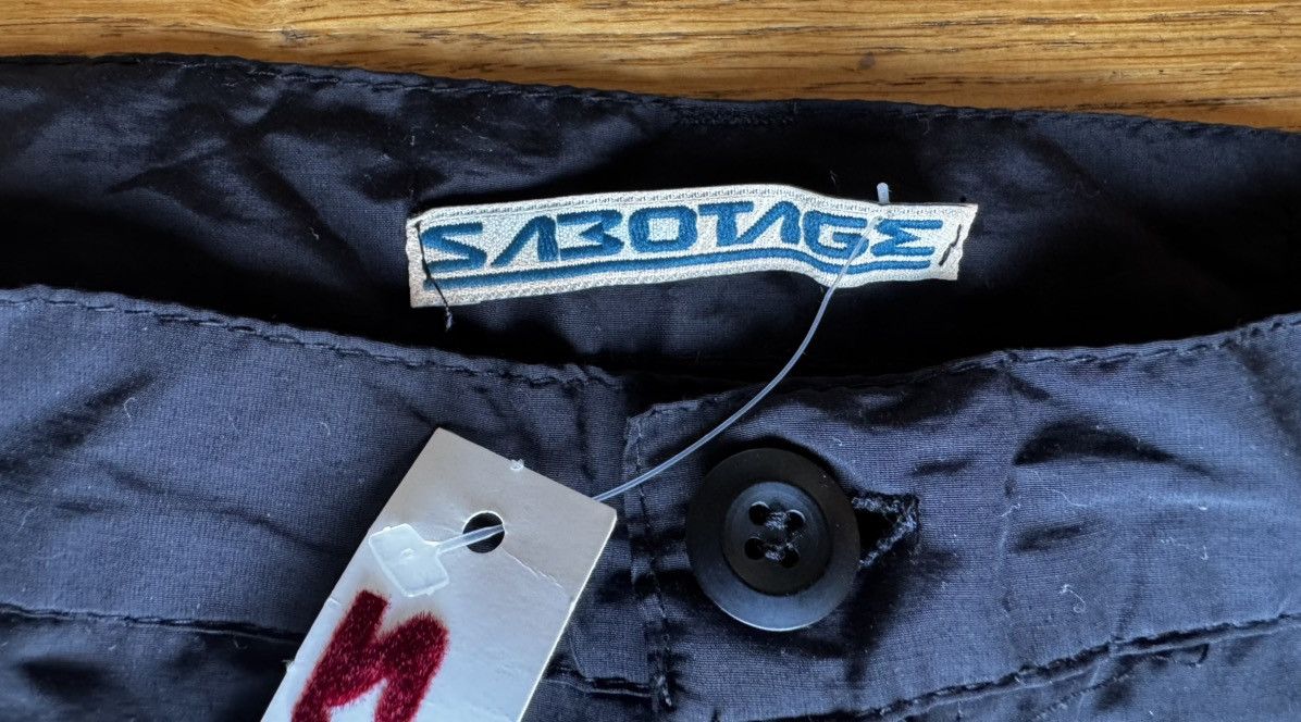 Walter Van Beirendonck NOS 1990‘s Sabotage Contrast Zip Panel/Rivet Rave Pants Size US 34 / EU 50 - 8 Thumbnail