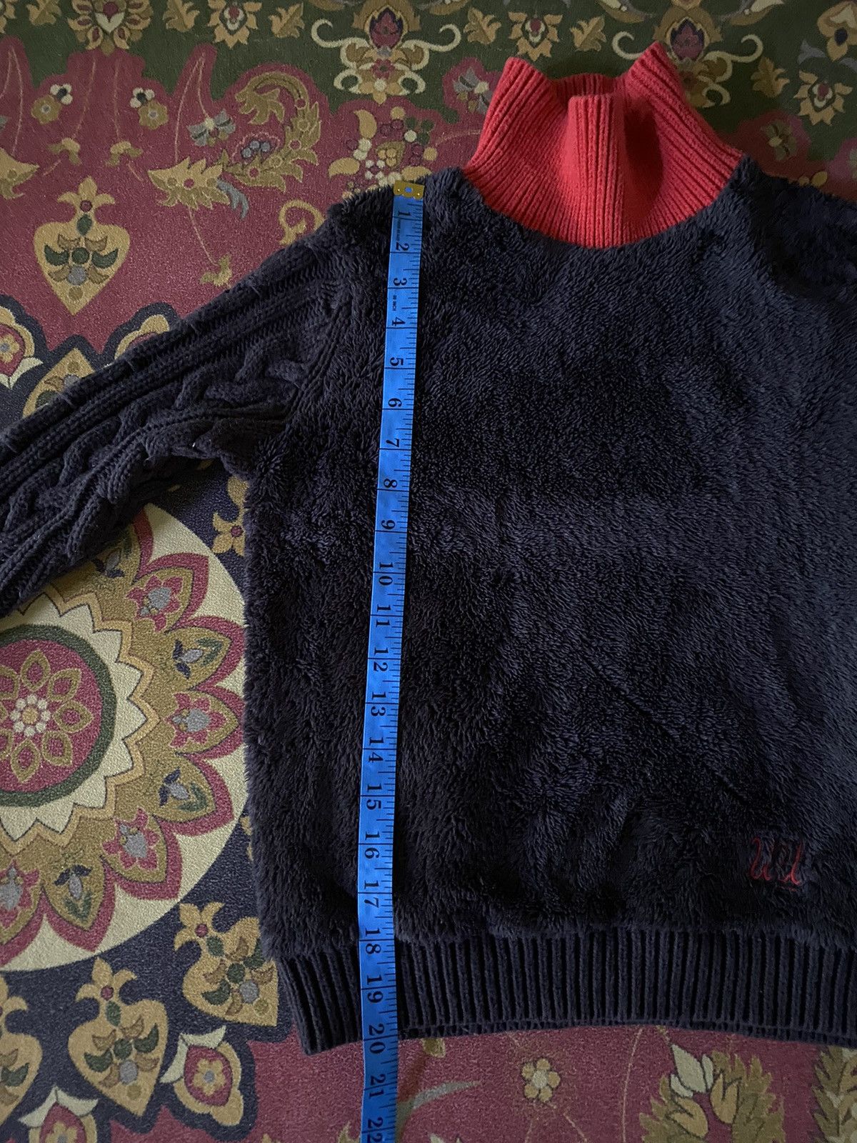 Japanese Brand Uniqlo X Undercover Kids Fleece Turtleneck Knitted Sweater Size US XS / EU 42 / 0 - 11 Thumbnail