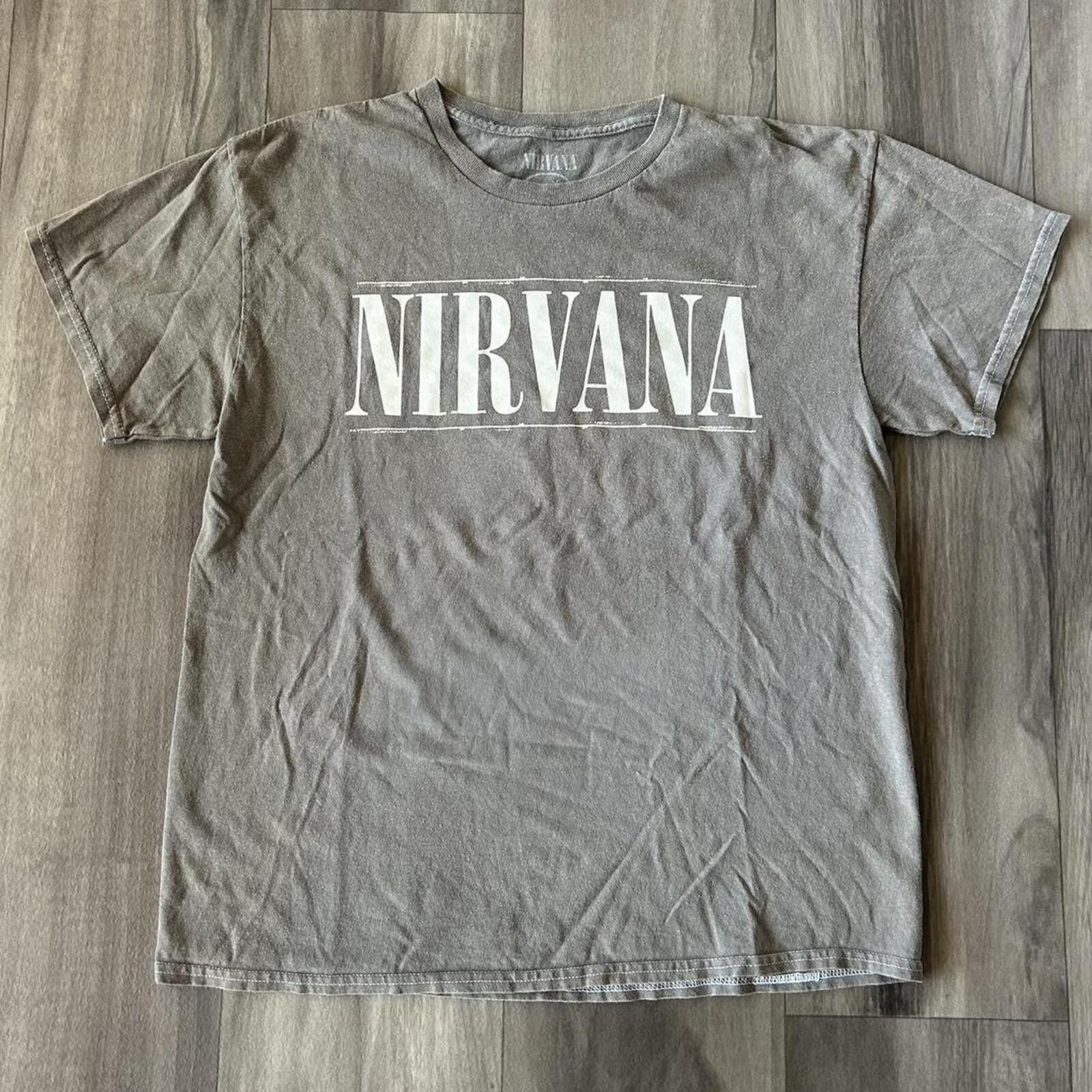 Other Sick Nirvana Smile t shirt size L Green Size US L / EU 52-54 / 3 - 1 Thumbnail