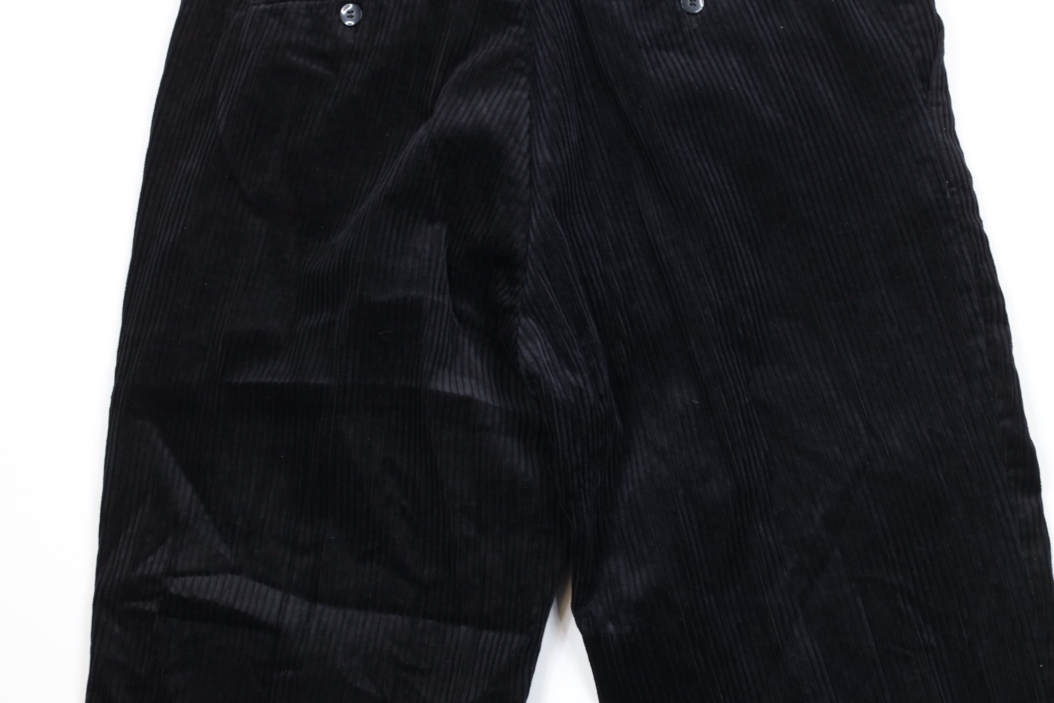 Vintage Vintage 90s Streetwear Wide Leg Corduroy Chino Pants Black Size US 36 / EU 52 - 10 Thumbnail