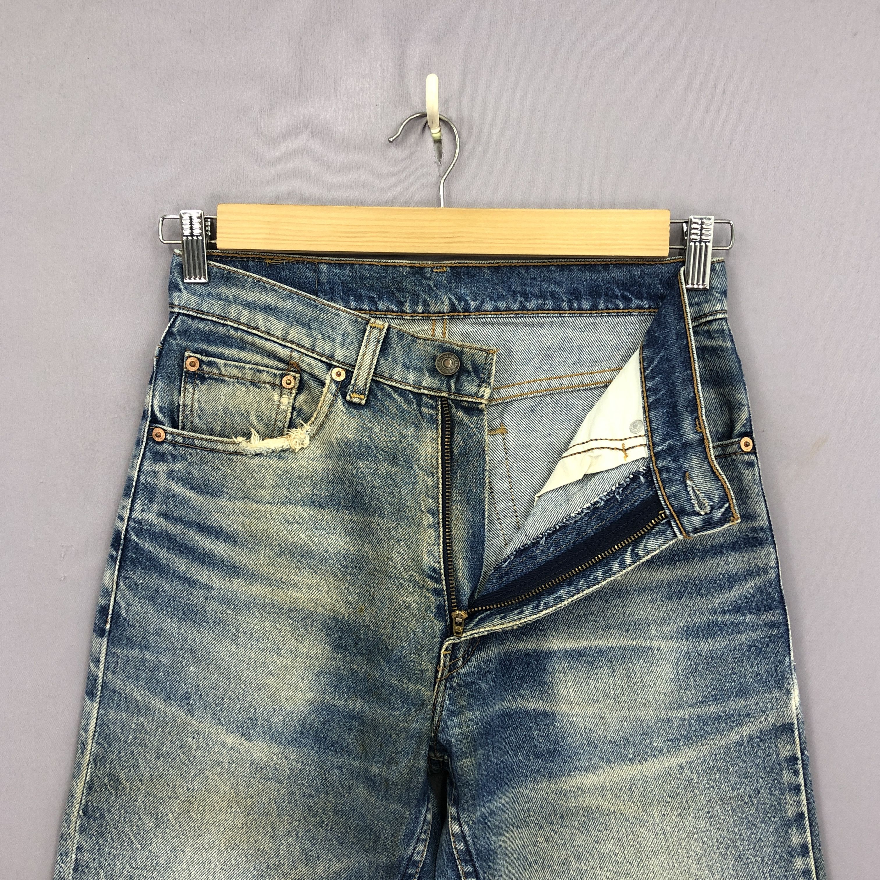 Levi's Vintage Y2K Levis Stone Wash Jeans Levi's Faded Denim Size 28" / US 6 / IT 42 - 6 Thumbnail