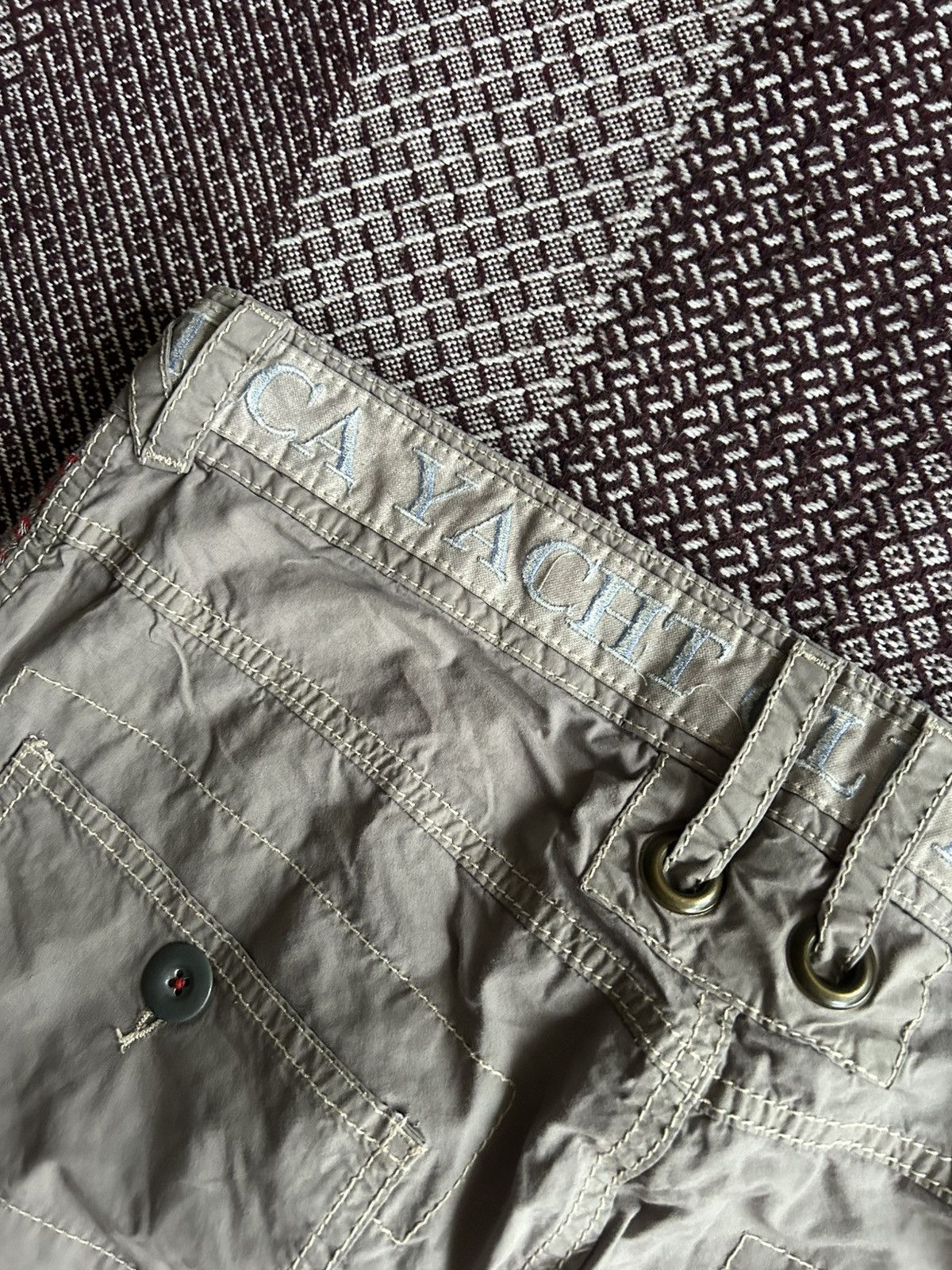 Nautica Vintage Nautica American Flag Pants Mens Army Style Size 32 Size US 32 / EU 48 - 6 Thumbnail