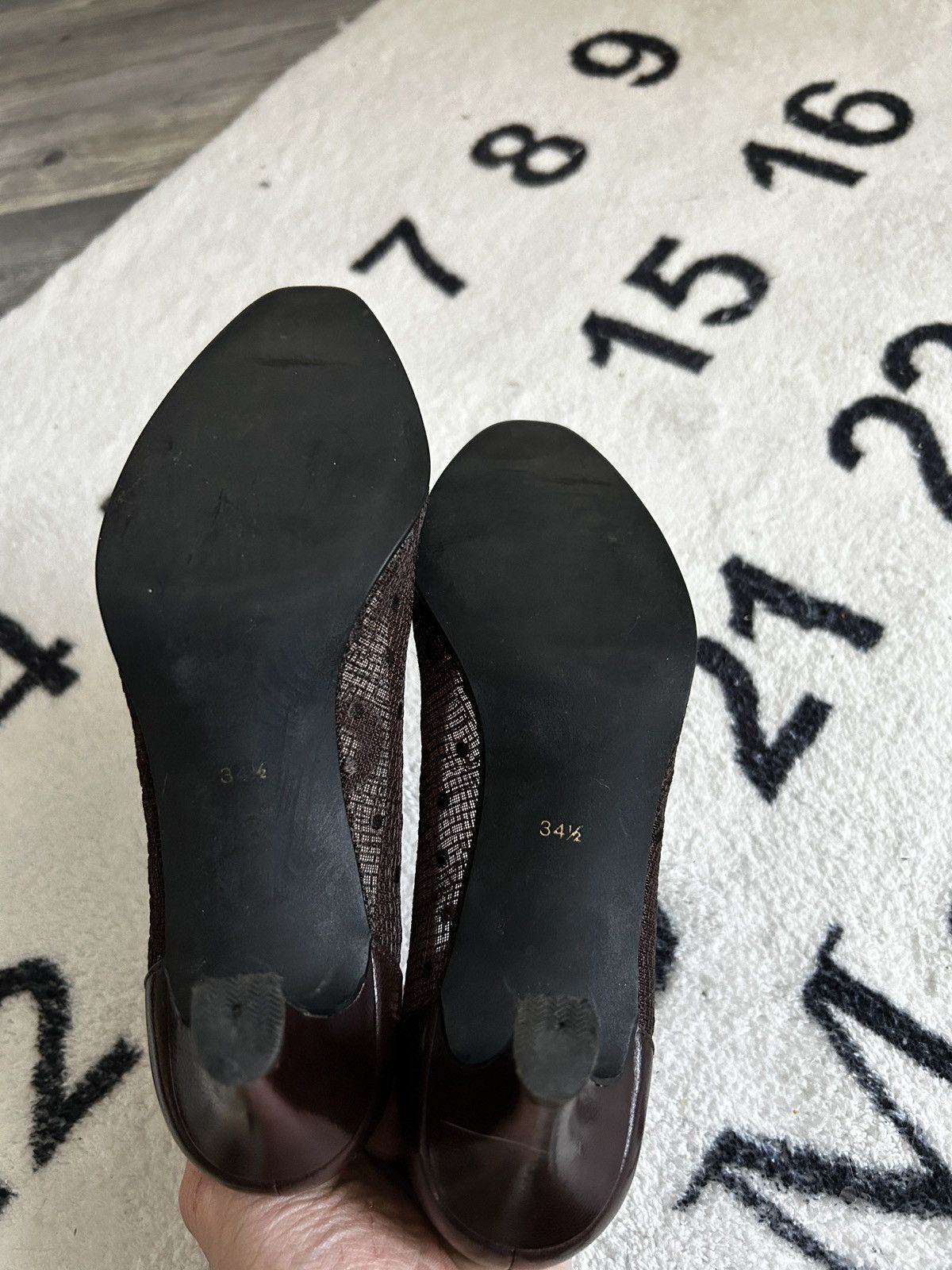 Yves Saint Laurent Ysl High Heels Size US 4.5 / IT 34.5 - 5 Thumbnail