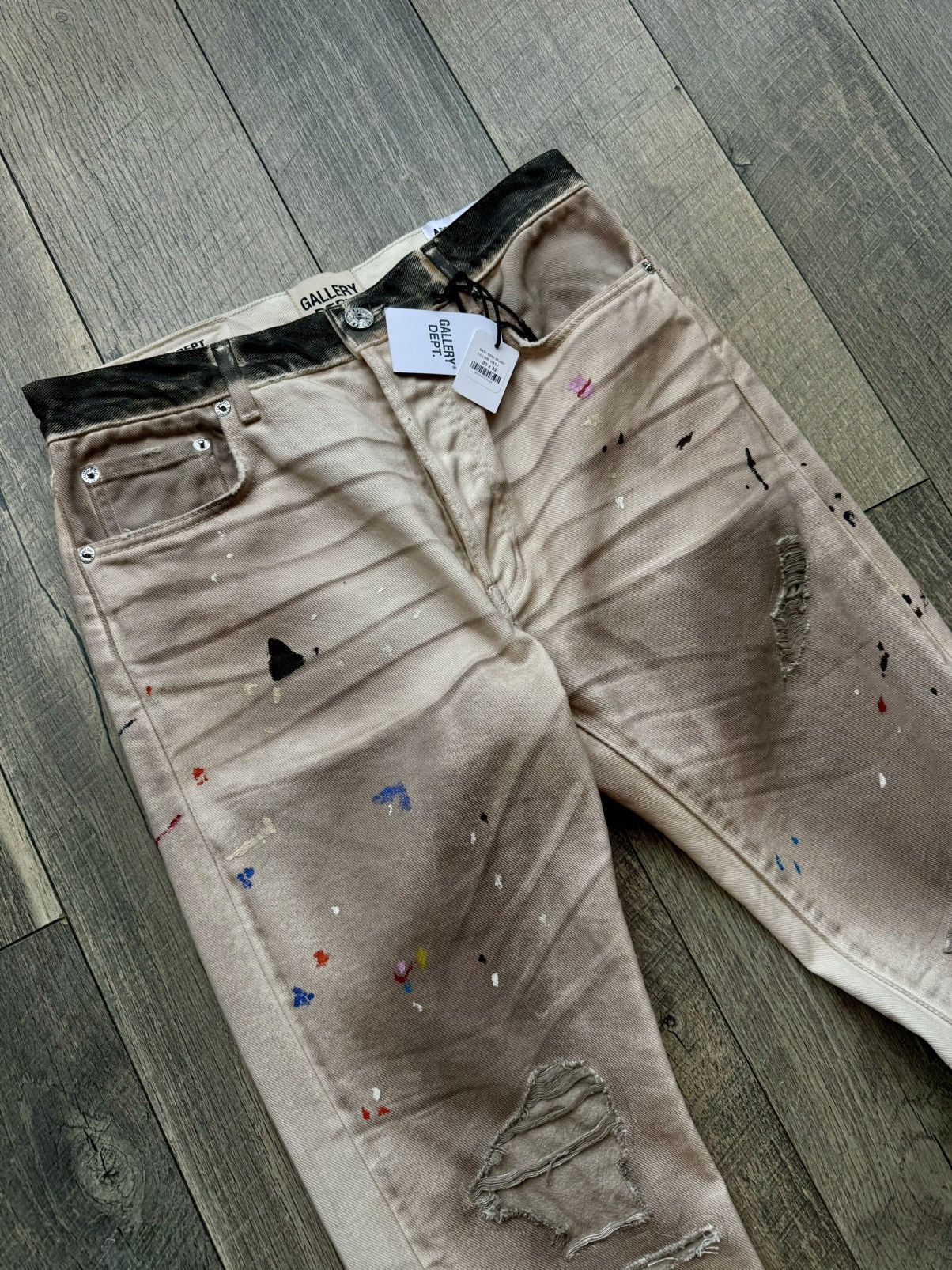 Gallery Dept. Gallery Department Denim Khaki Jeans Pants NEW - Size 30x32 Size US 30 / EU 46 - 3 Thumbnail