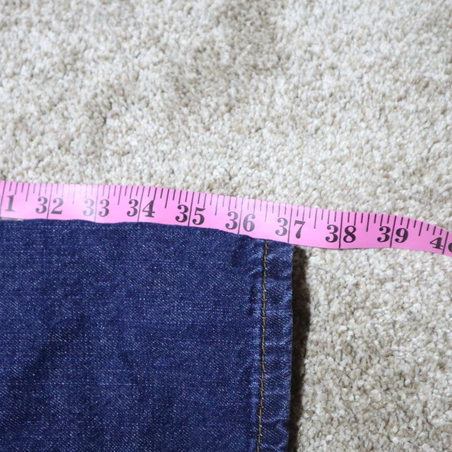 Vintage ARIZONA JEAN CO. Advanced Flex 360 Denim Jeans Women's Size 14 Regular Blue 27in 5-Pocket Classic Straight Leg 100% Cotton Size 36" / US 14 / IT 50 - 6 Thumbnail