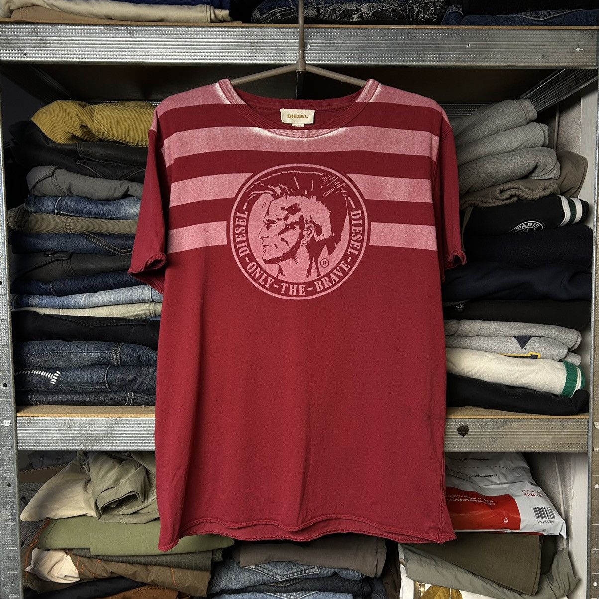 Diesel Designer Diesel Big Graphic Logo Y2k opium streetwear tee Size US L / EU 52-54 / 3 - 1 Thumbnail