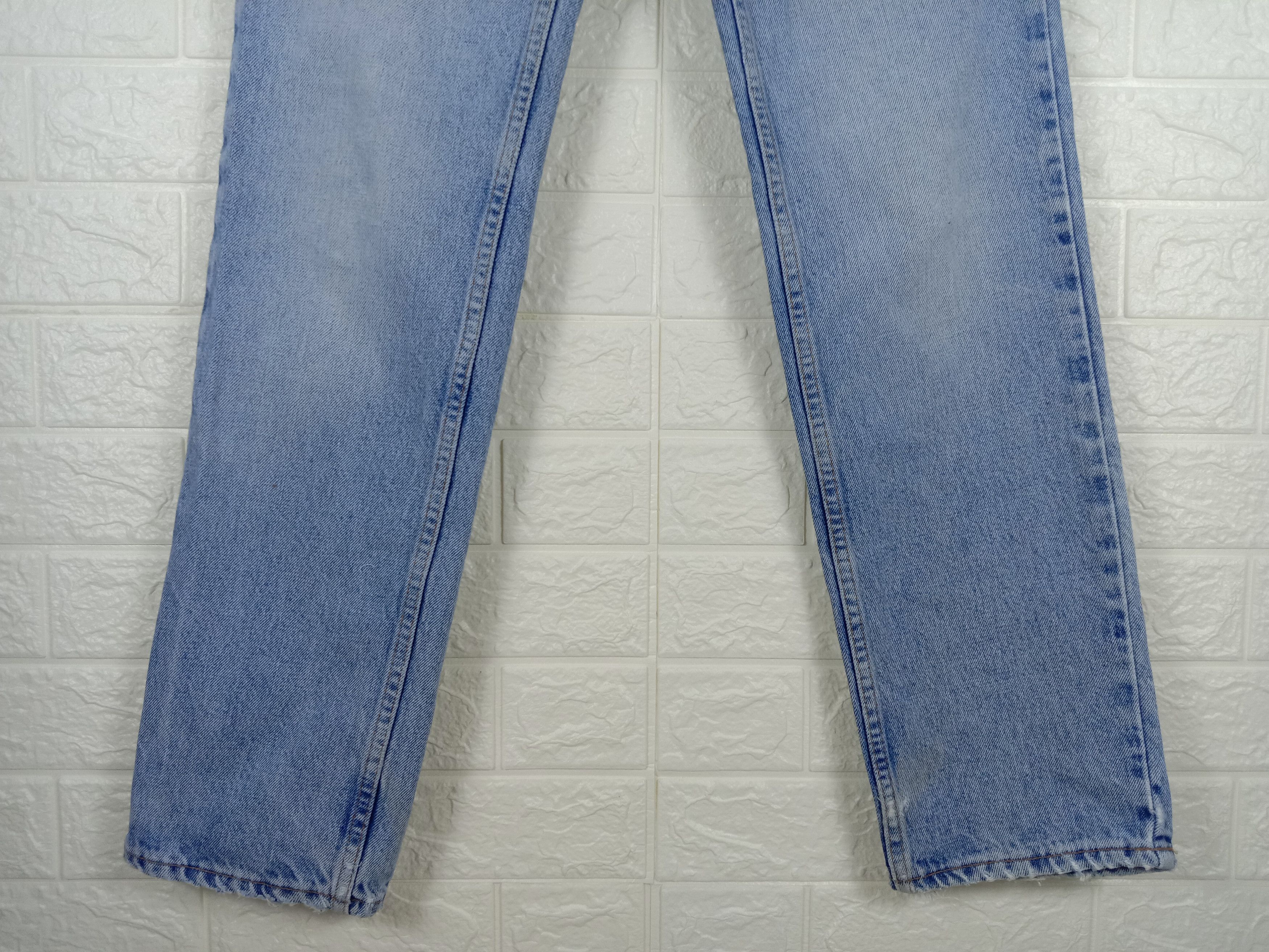 Levi's Vintage 90s Levi's 539 Jeans Light Wash Hip Hugger Denim Size 27" / US 4 / IT 40 - 4 Thumbnail
