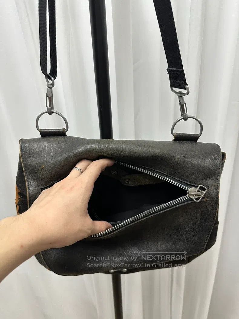 Yohji Yamamoto Yohji Yamamoto Cowhide aviator buckle crossbody bag Size ONE SIZE - 7 Thumbnail