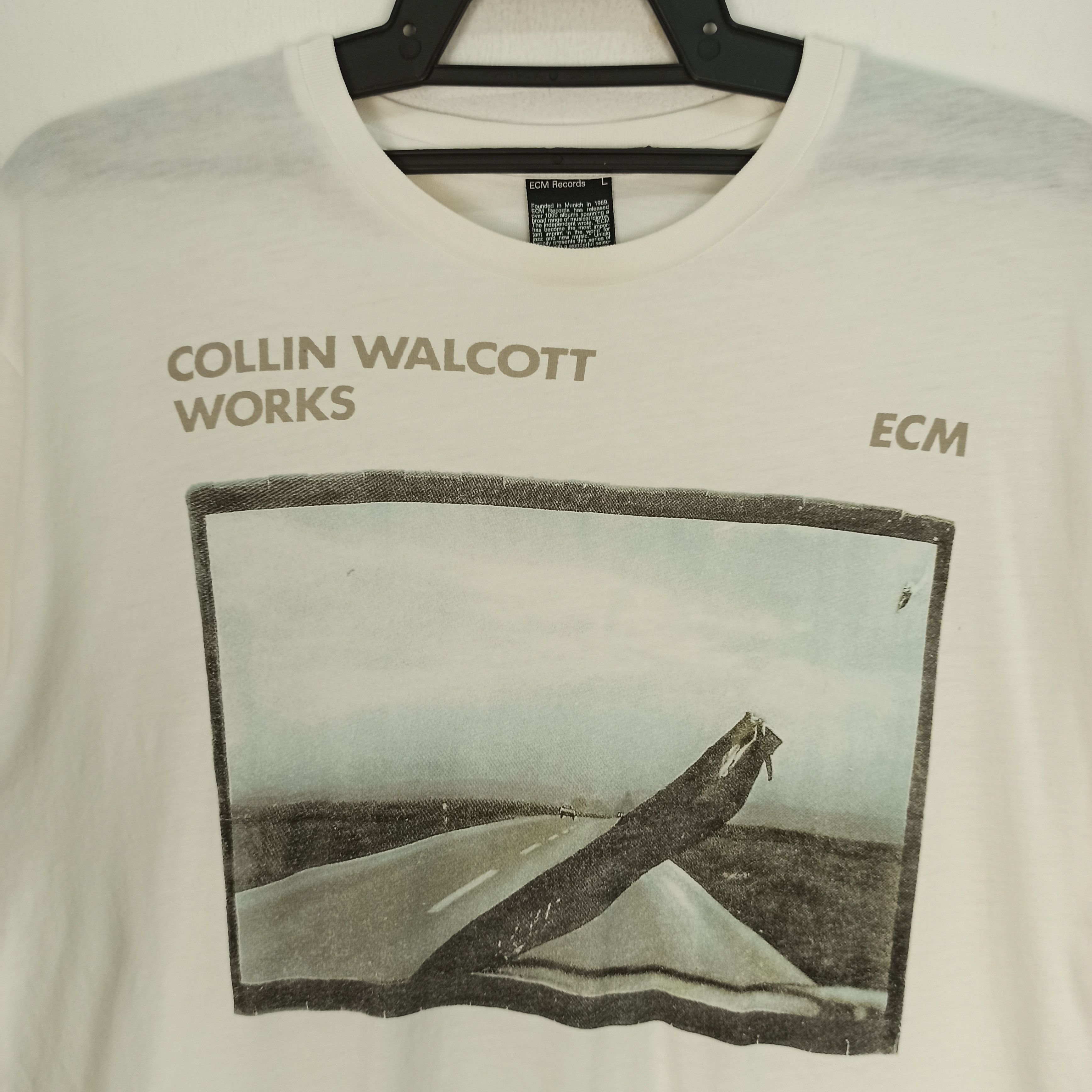 Band Tees Rare Collin Walcott Works ECM Record Promo Tshirt Size US L / EU 52-54 / 3 - 2 Thumbnail