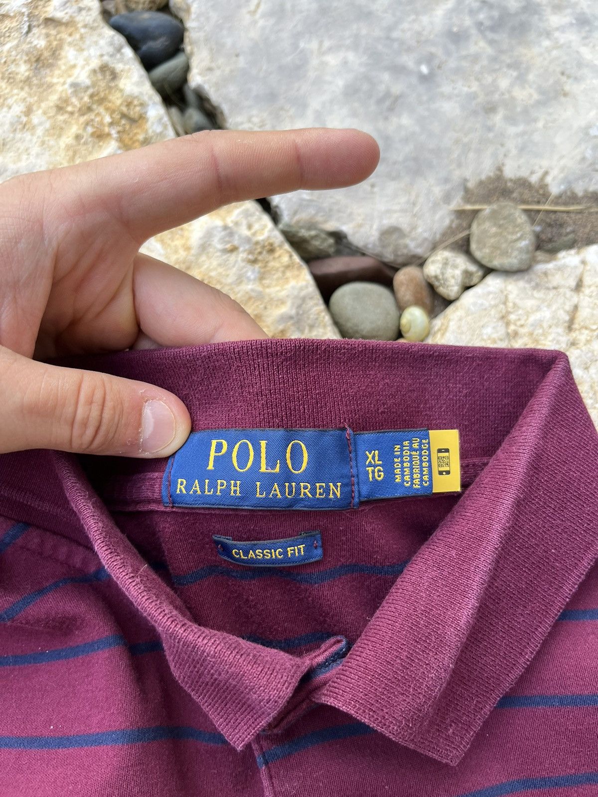 Polo Ralph Lauren × Ralph Lauren Polo Ralph Lauren pima tee striped t-shirt multicolor pony Size US XL / EU 56 / 4 - 12 Thumbnail