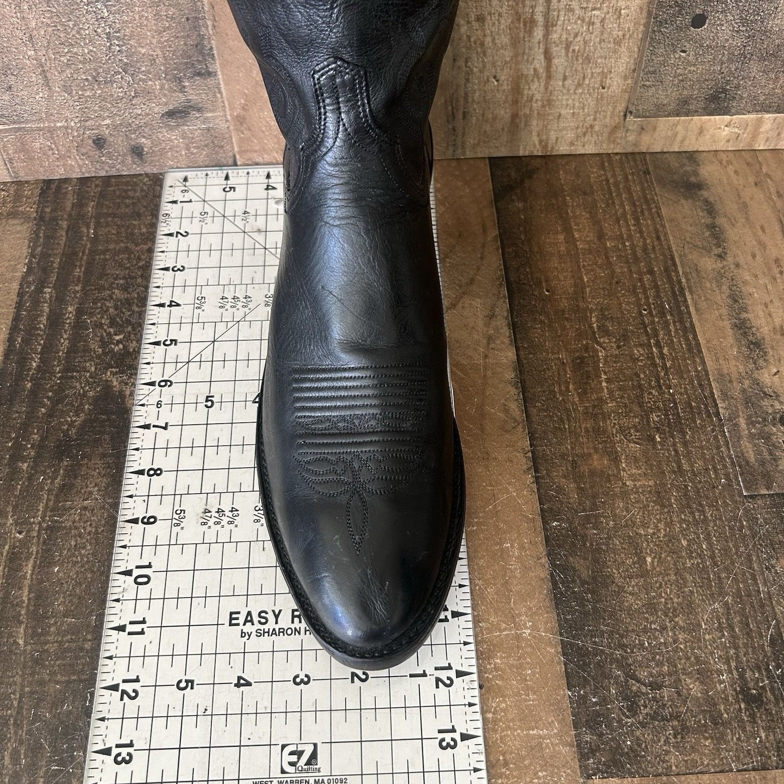 Lucchese Lucchese 1883 Black N7496R4 Western Cowboy Boots Mens 11 D Size US 11 / EU 44 - 7 Thumbnail