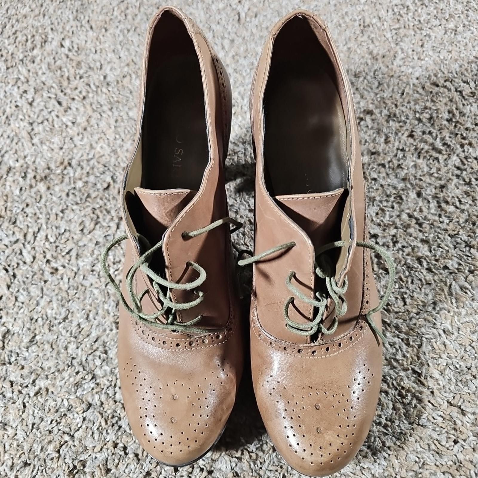 Other Franco Sarto 11M Wingtip Heel Dress Shoes Size US 11 / IT 41 - 2 Thumbnail