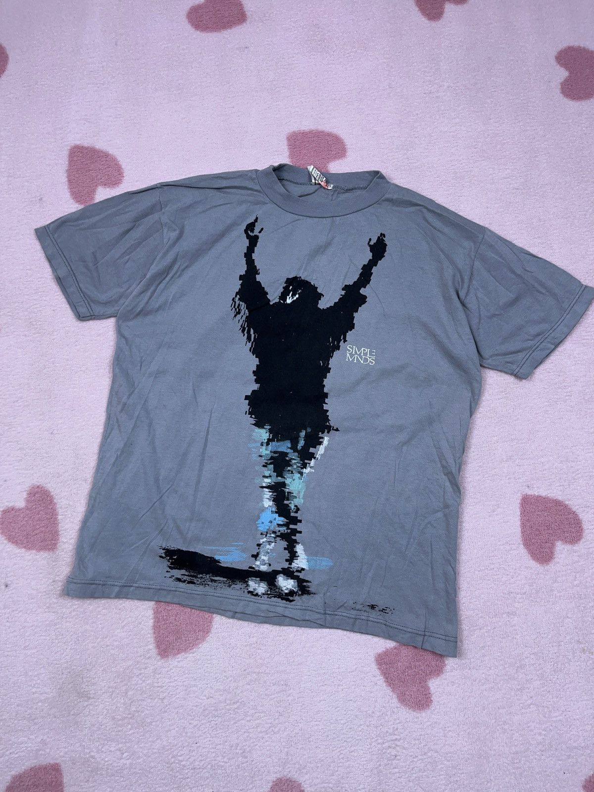 Band Tees ➕ rare 1985 simple minds uk band world tour t-shirt Size US L / EU 52-54 / 3 - 2 Thumbnail