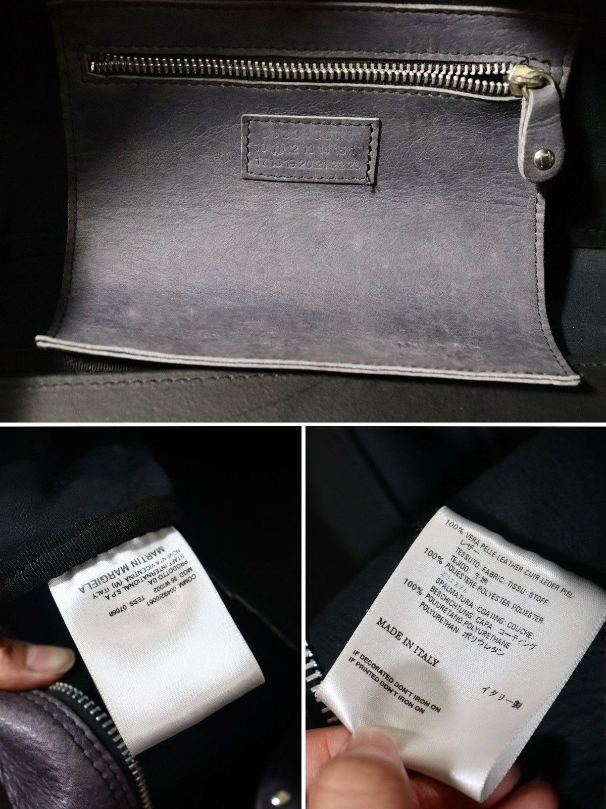 Maison Margiela Maison Martin Margiela Leather Boston Bag