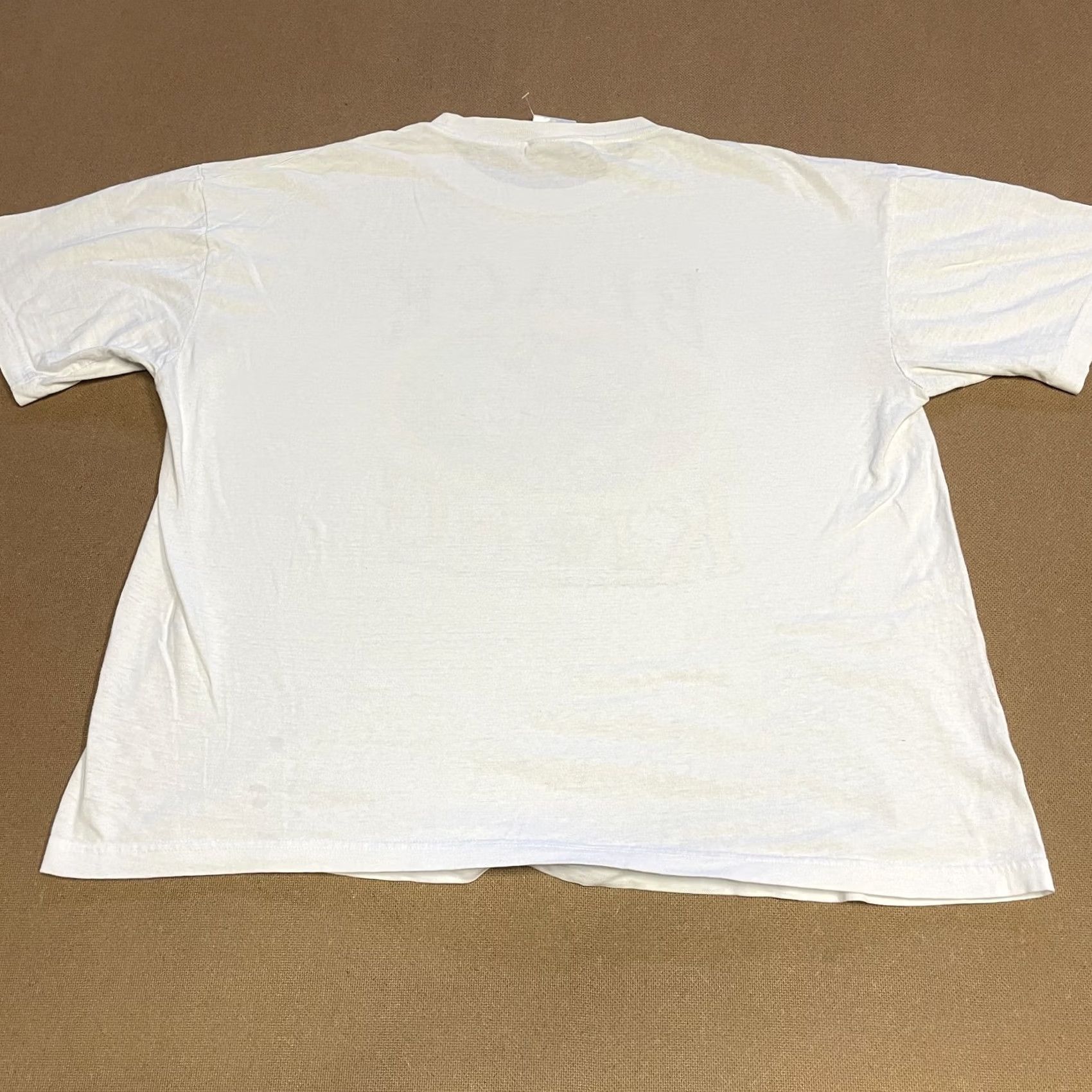 Vintage VINTAGE Black King Shirt Mens XL Boxy White Afrocentric Graphic Tee Made USA 90s Size US XL / EU 56 / 4 - 6 Thumbnail