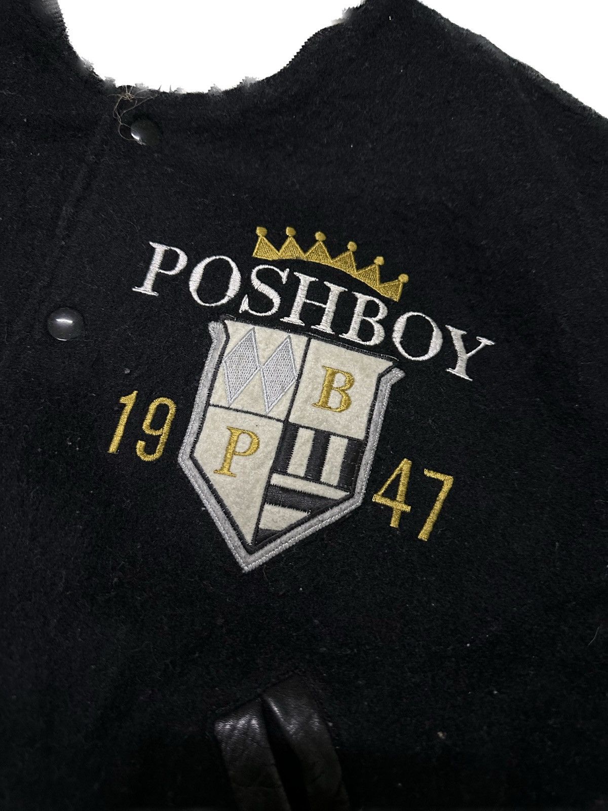 Japanese Brand Vintage Posh Boy Varsity Jacket Size US M / EU 48-50 / 2 - 7 Thumbnail