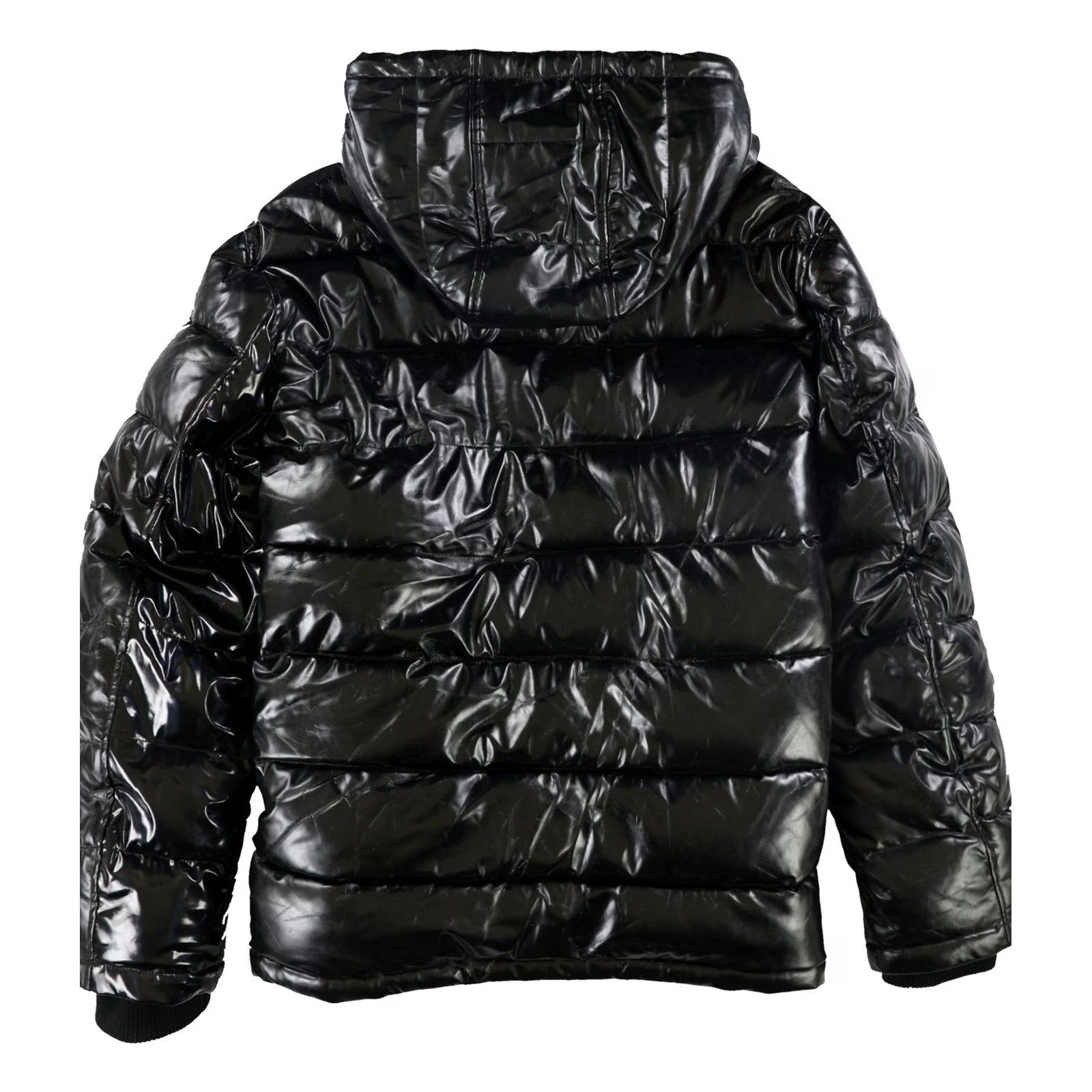 Guess GUESS Mens Holographic Puffer Jacket black 2XL Size US XXL / EU 58 / 5 - 2 Thumbnail