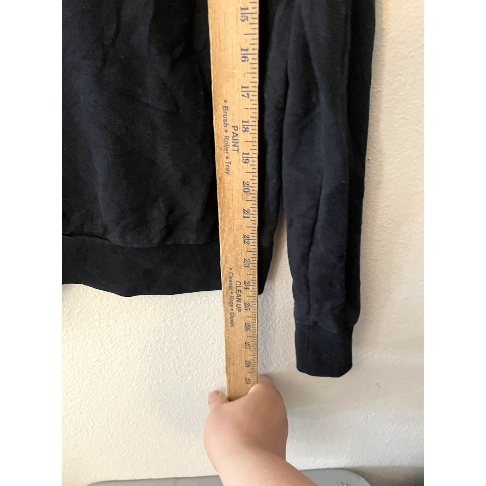 Vintage Aéropostale Hoodie Womens Size Large Black Pullover Shirt Size L / US 10 / IT 46 - 4 Thumbnail