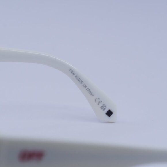 Off-White Off-White OERI13Y SELMA 0107 Sunglasses White Square Frame Size ONE SIZE - 8 Thumbnail