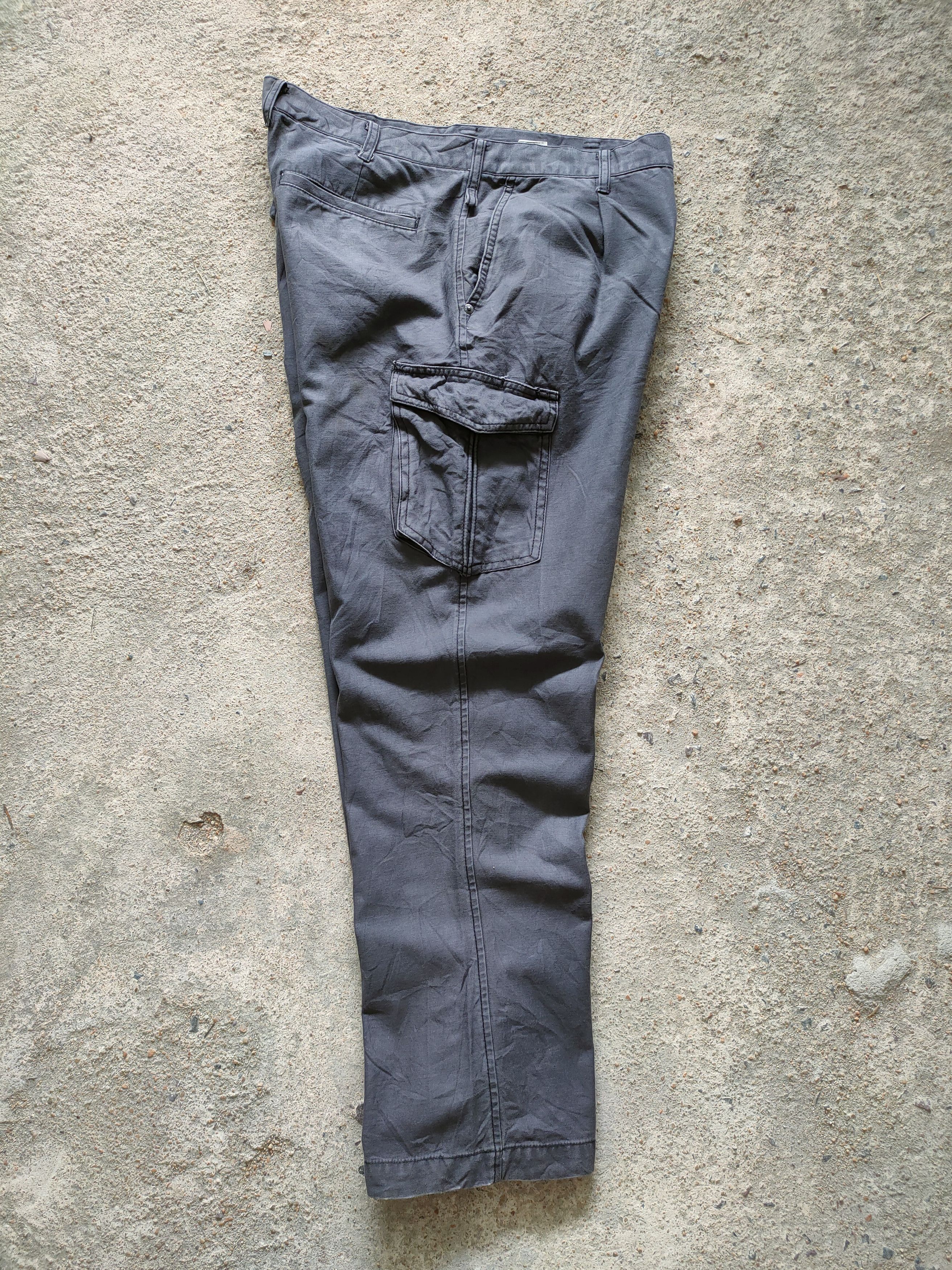 Japanese Brand × Vintage G GROUND DARK GREY CARGO PANTS Size US 34 / EU 50 - 6 Thumbnail