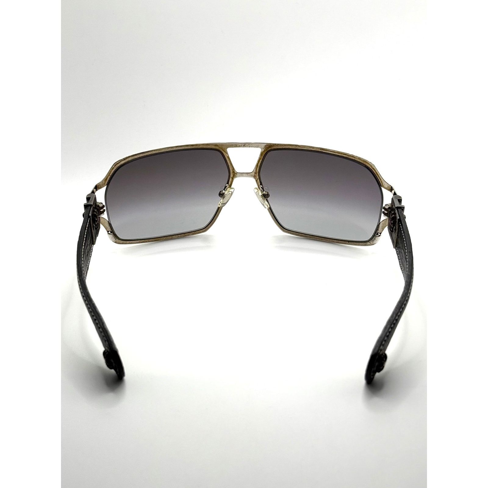 Chrome Hearts Chrome Hearts REHAB-I factory diamonds leather sunglasses Size ONE SIZE - 7 Thumbnail