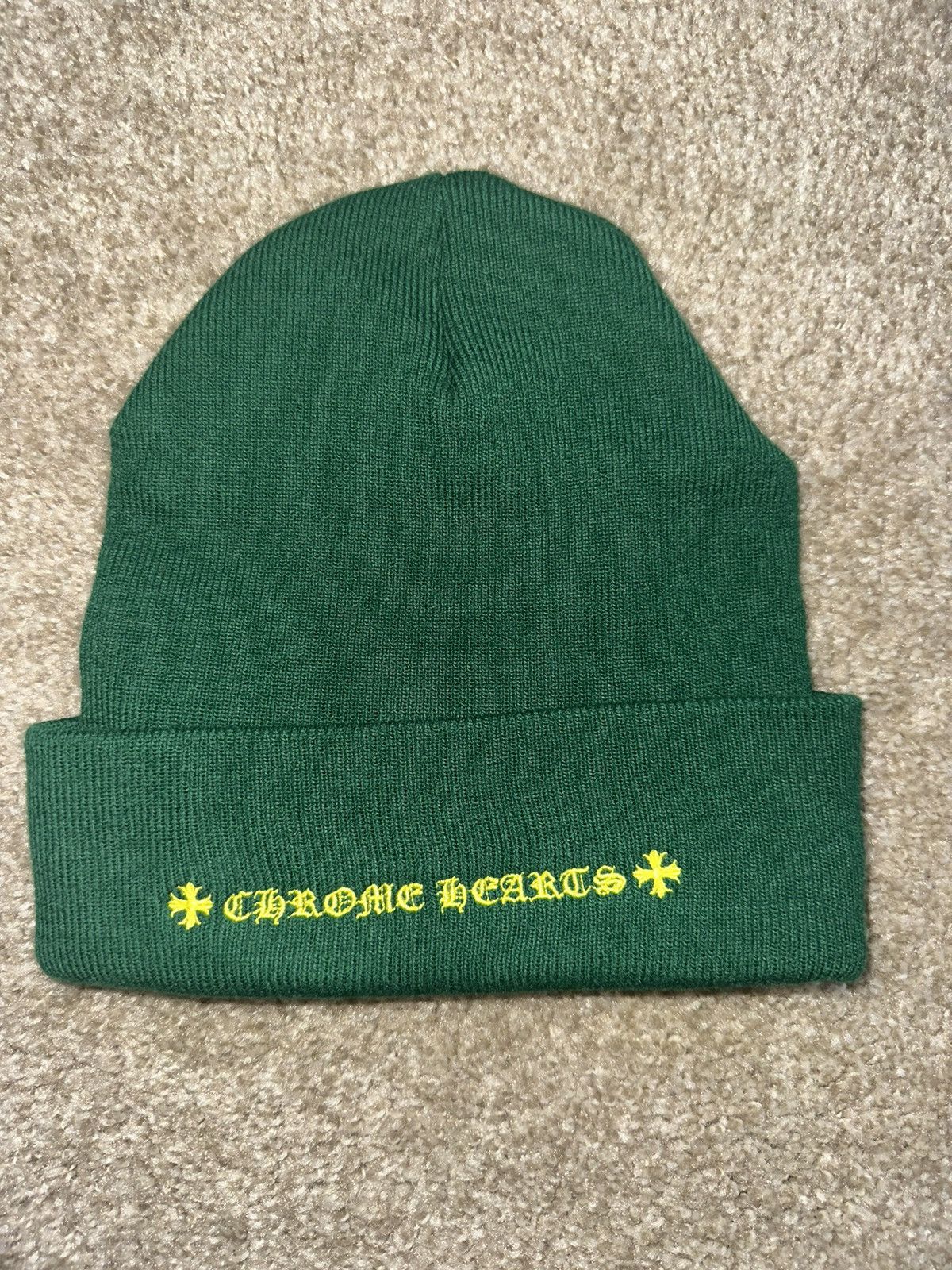 Chrome Hearts CHEOME HEARTS MATTY BOY SPEC BEANIE | Grailed